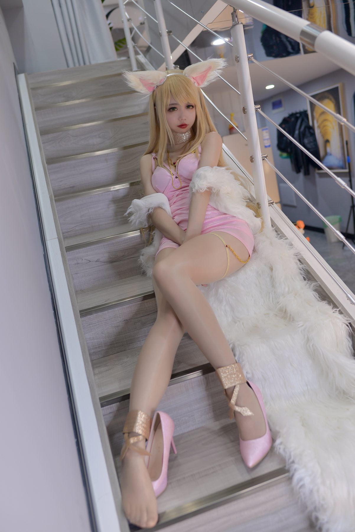 雪琪SAMA 阿狸杂志 COS写真