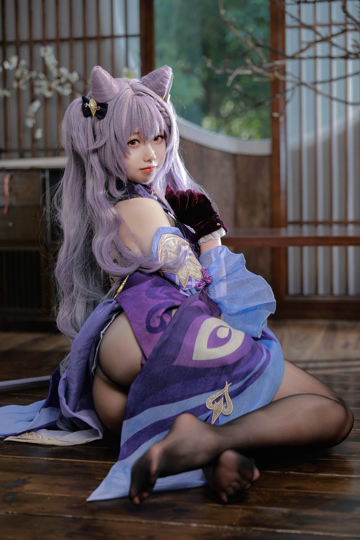 雪琪SAMA 刻晴 COS写真
