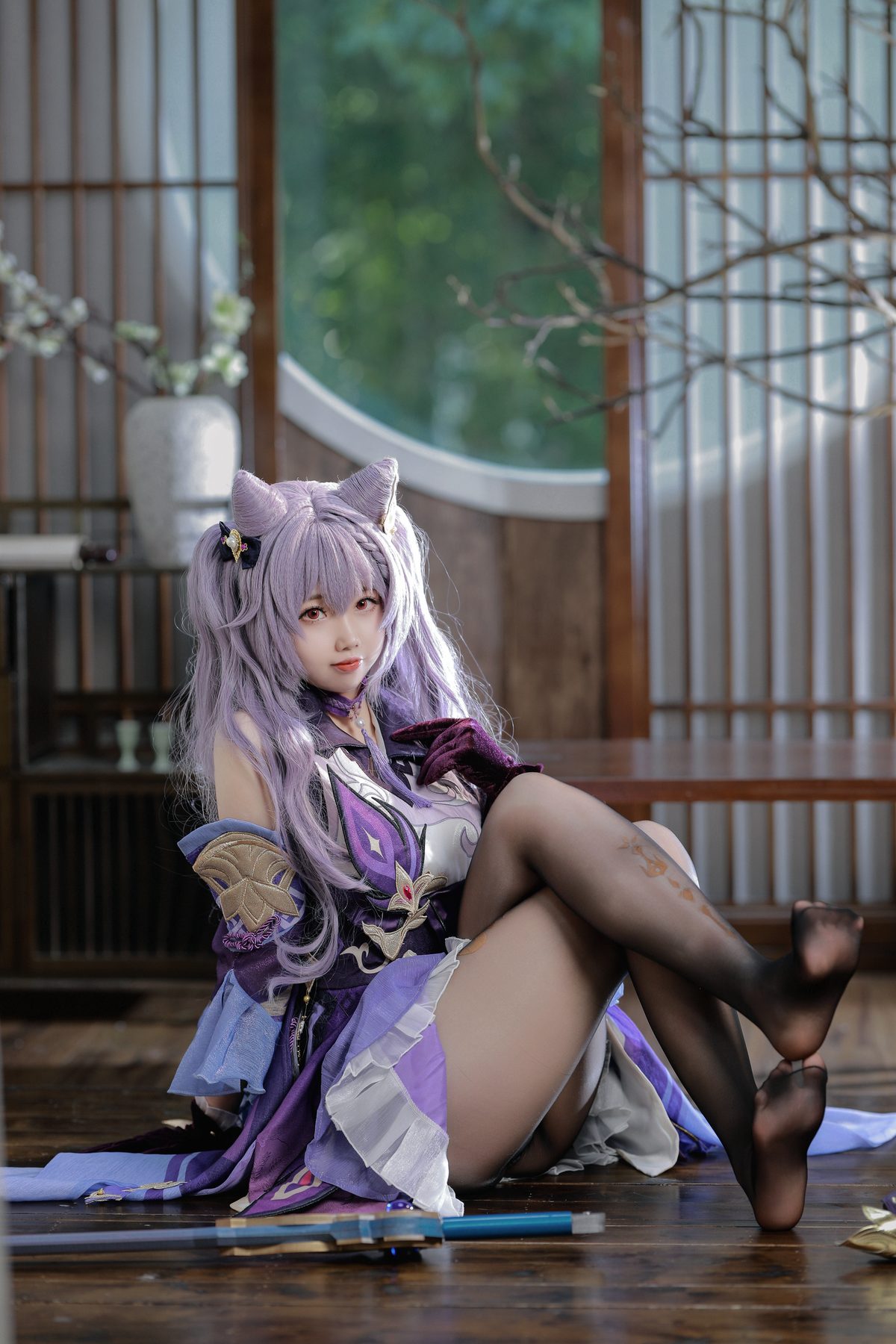 雪琪SAMA 刻晴 COS写真