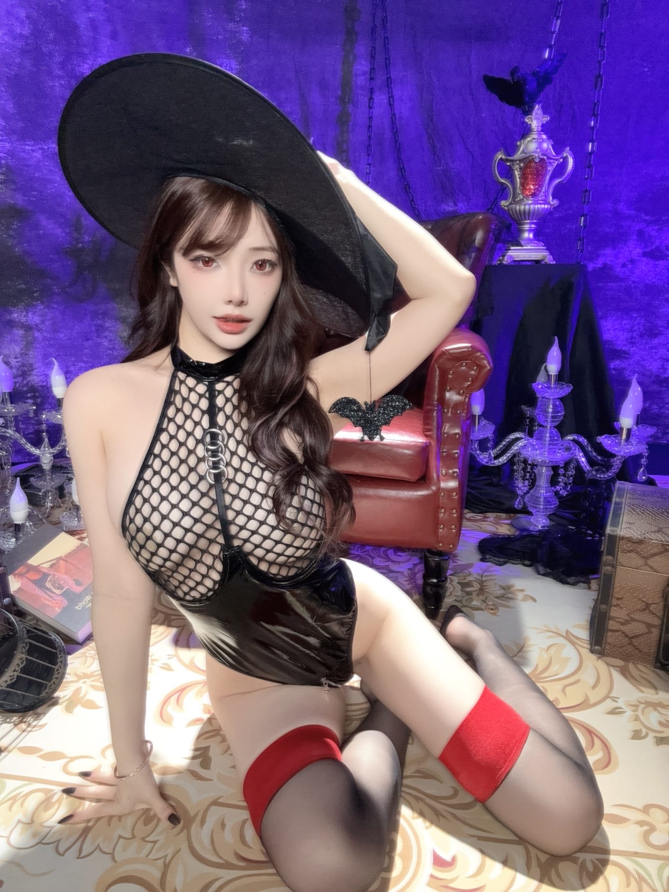 雯妹不讲道理 cosplay写真_2024万圣节合集 | 雯妹不讲道理 COS2024万圣节全套图包 [122P18V-447MB]