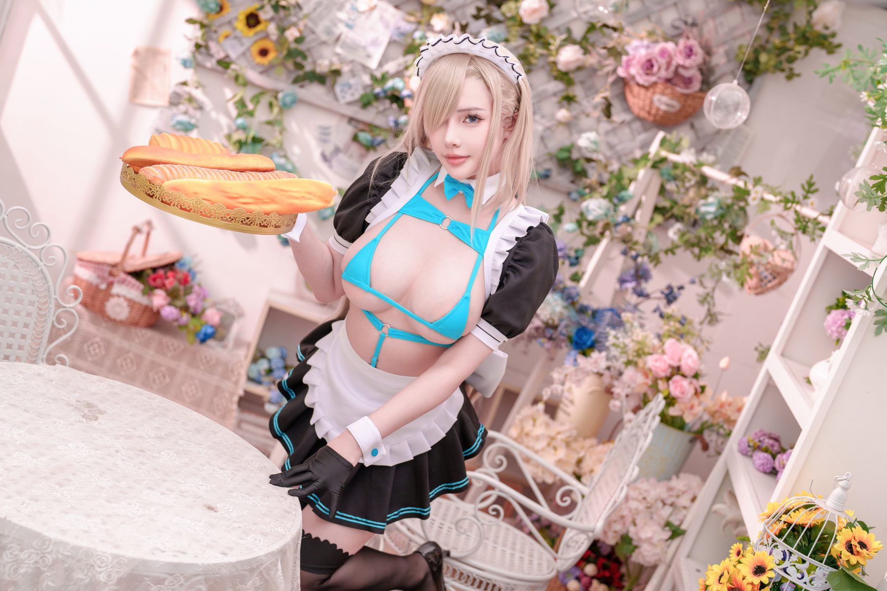 雯妹不讲道理 一之濑明日奈 女仆 COS写真