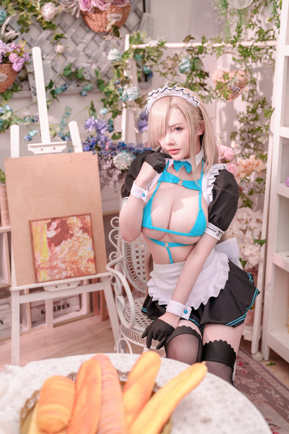 雯妹不讲道理 一之濑明日奈 女仆 COS写真