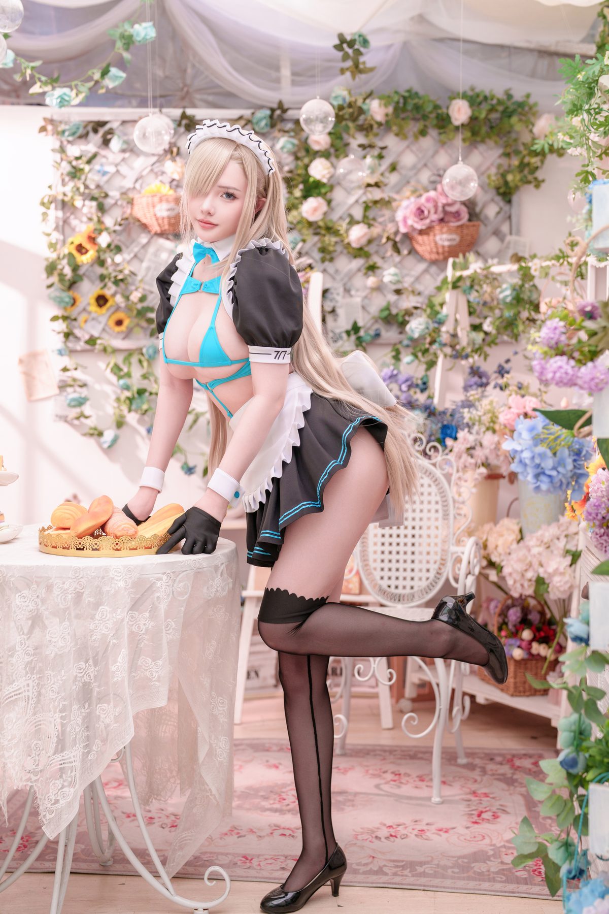 雯妹不讲道理 一之濑明日奈 女仆 COS写真