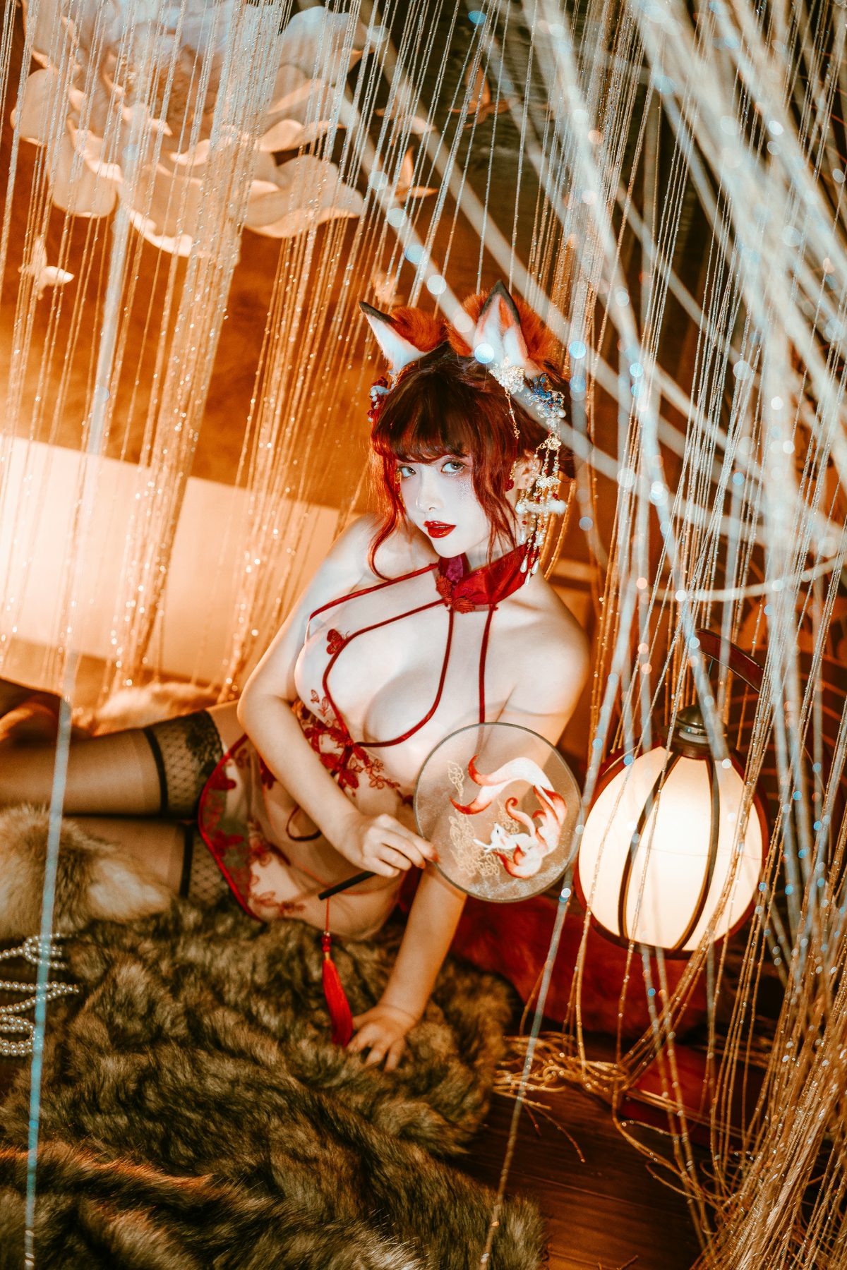 雯妹不讲道理 王者荣耀 妲己 COS写真