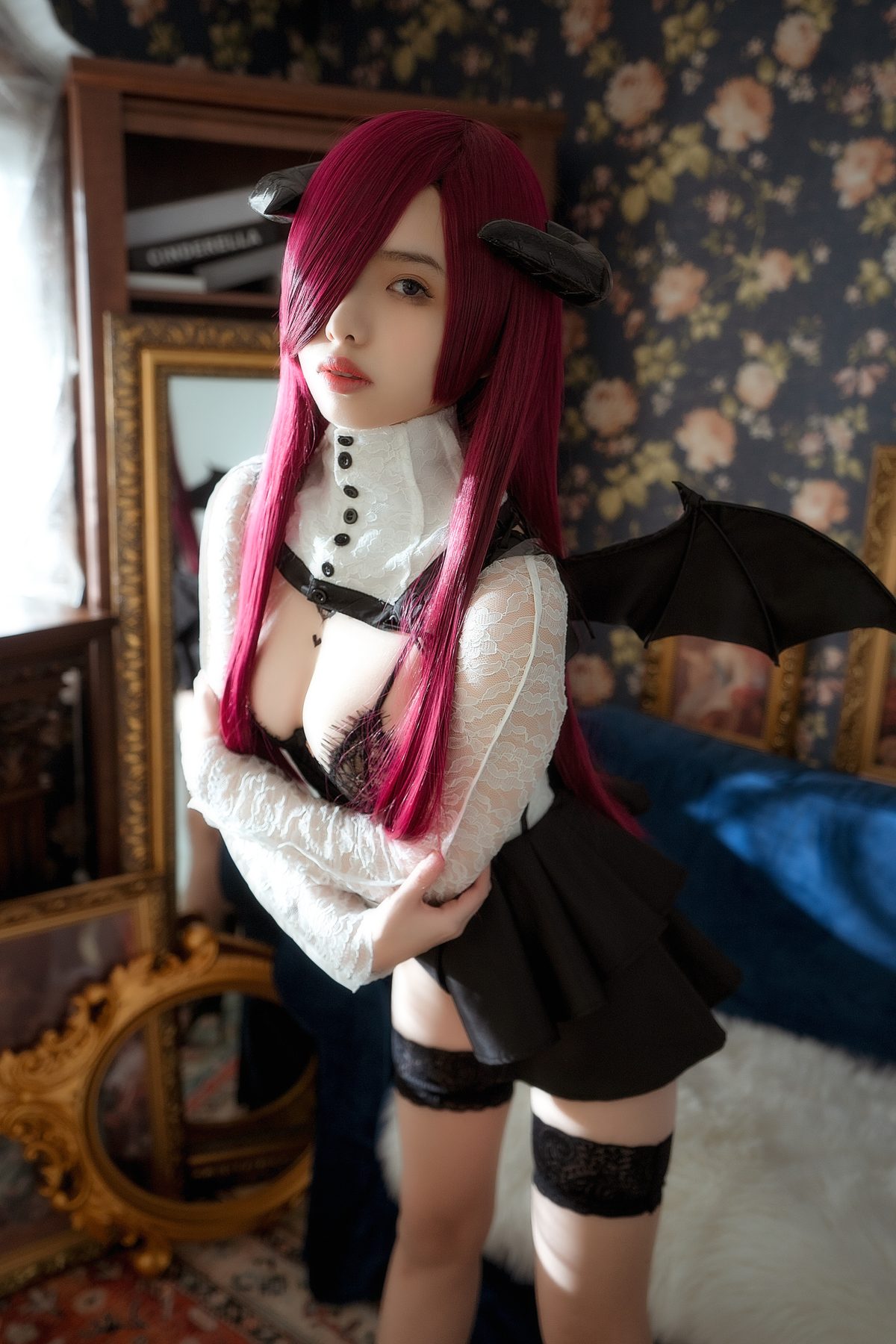 雯妹不讲道理 魅魔本 COS写真