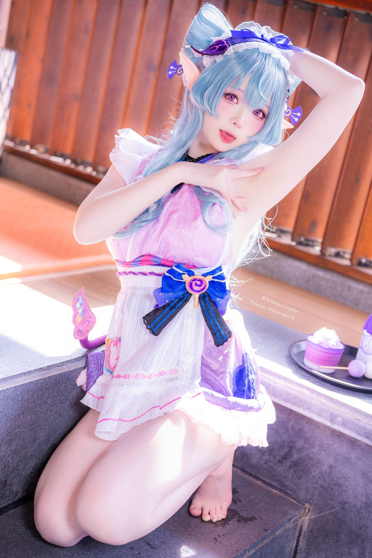 霜月shimo 原神 梦见月瑞希 COS写真