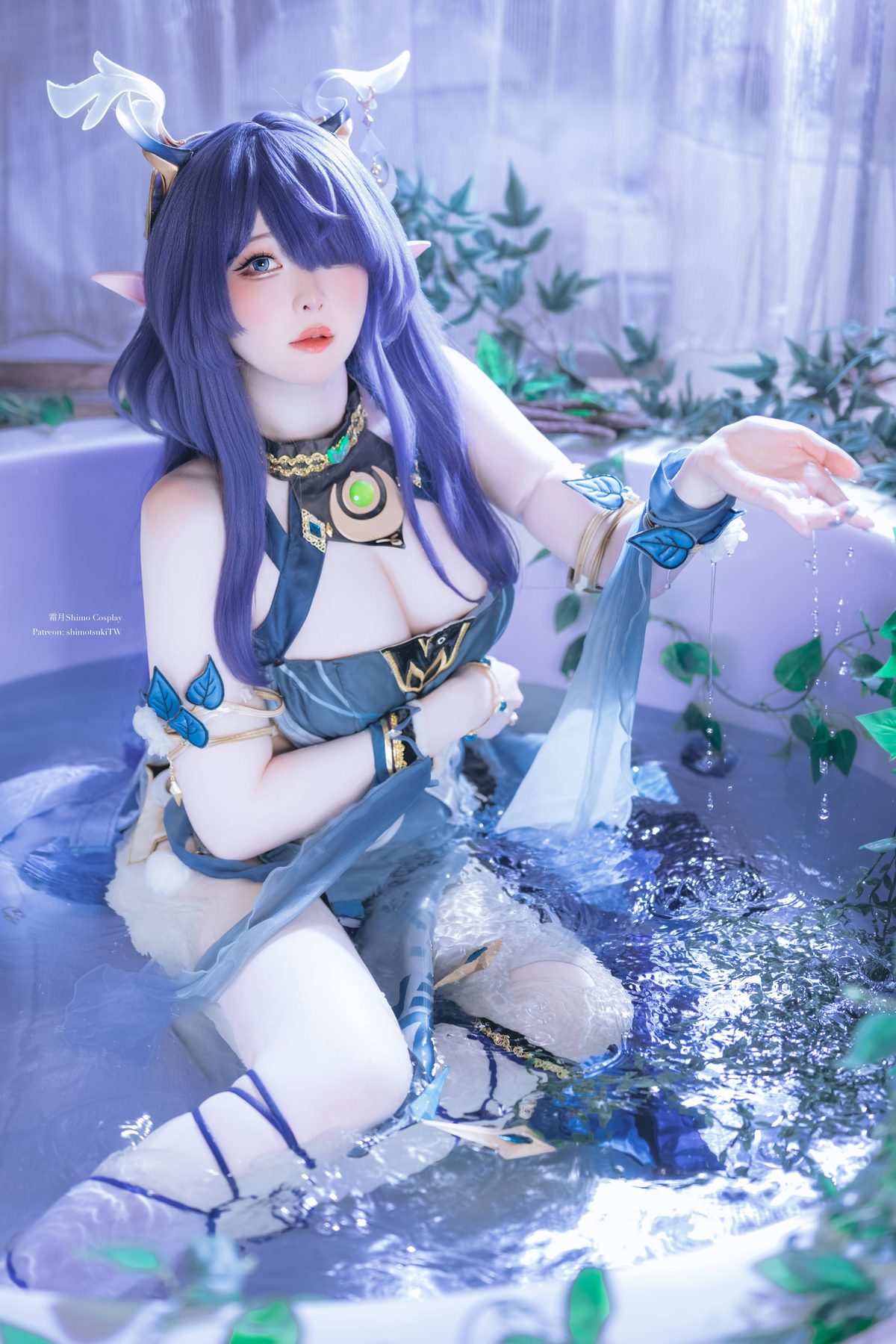 霜月shimo cosplay写真_原神菈乌玛Lauma合集 | 霜月shimo COS菈乌玛全套图包 [24P-44MB]