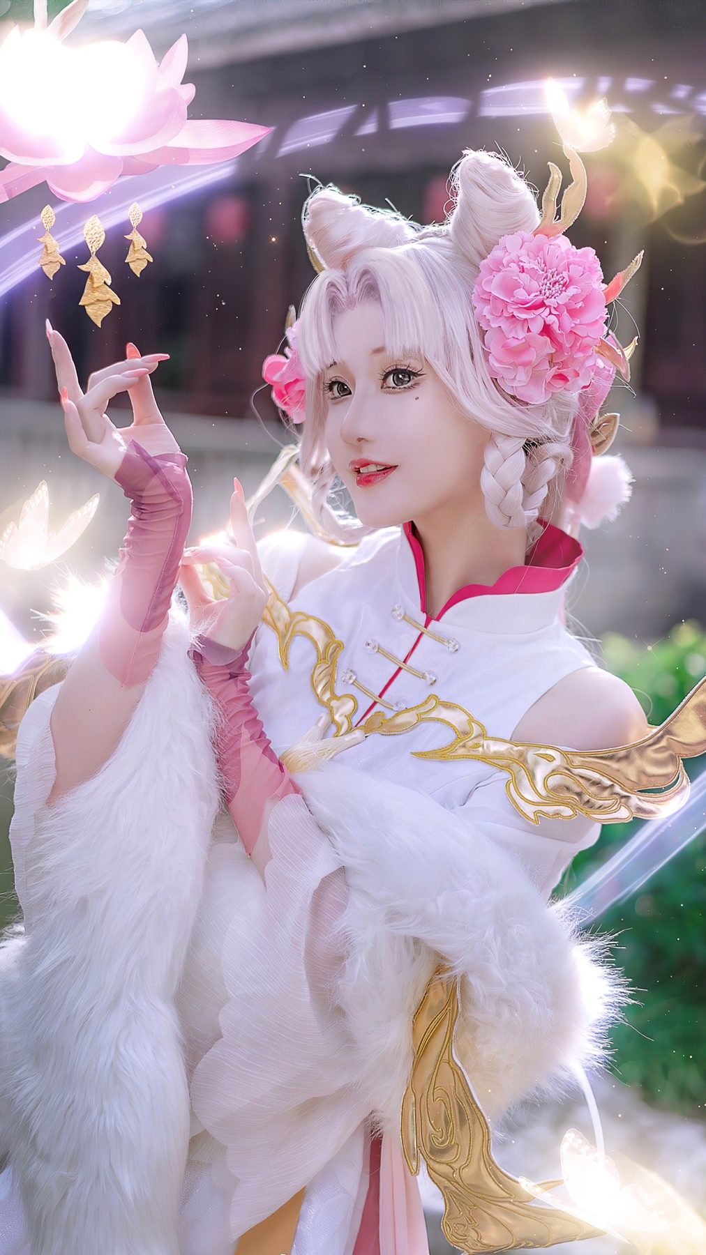 露兒大魔王 王者荣耀 嫦娥拒霜思 COS写真