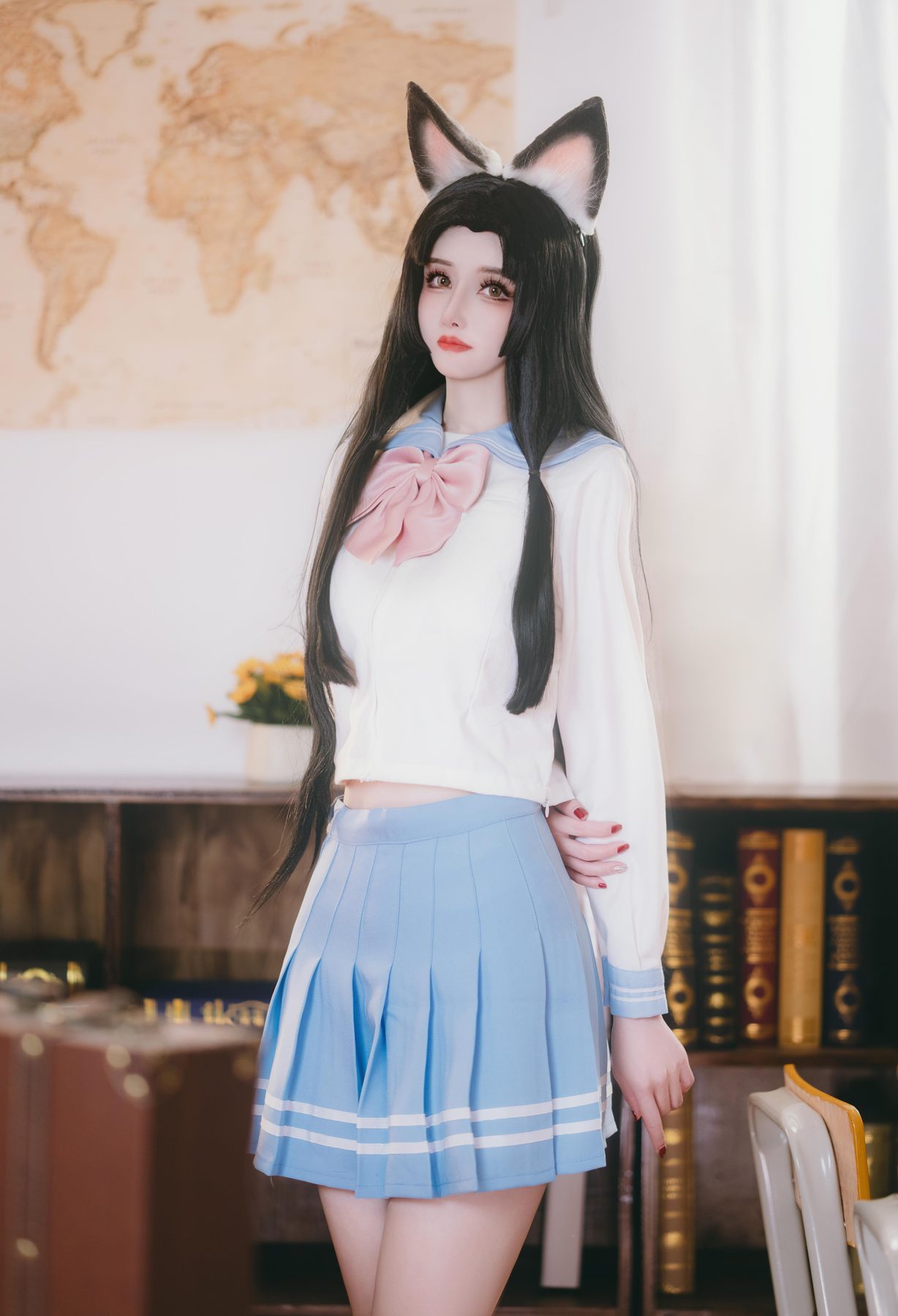 鹿八岁baby 给胡桃的小小惩罚 COS写真