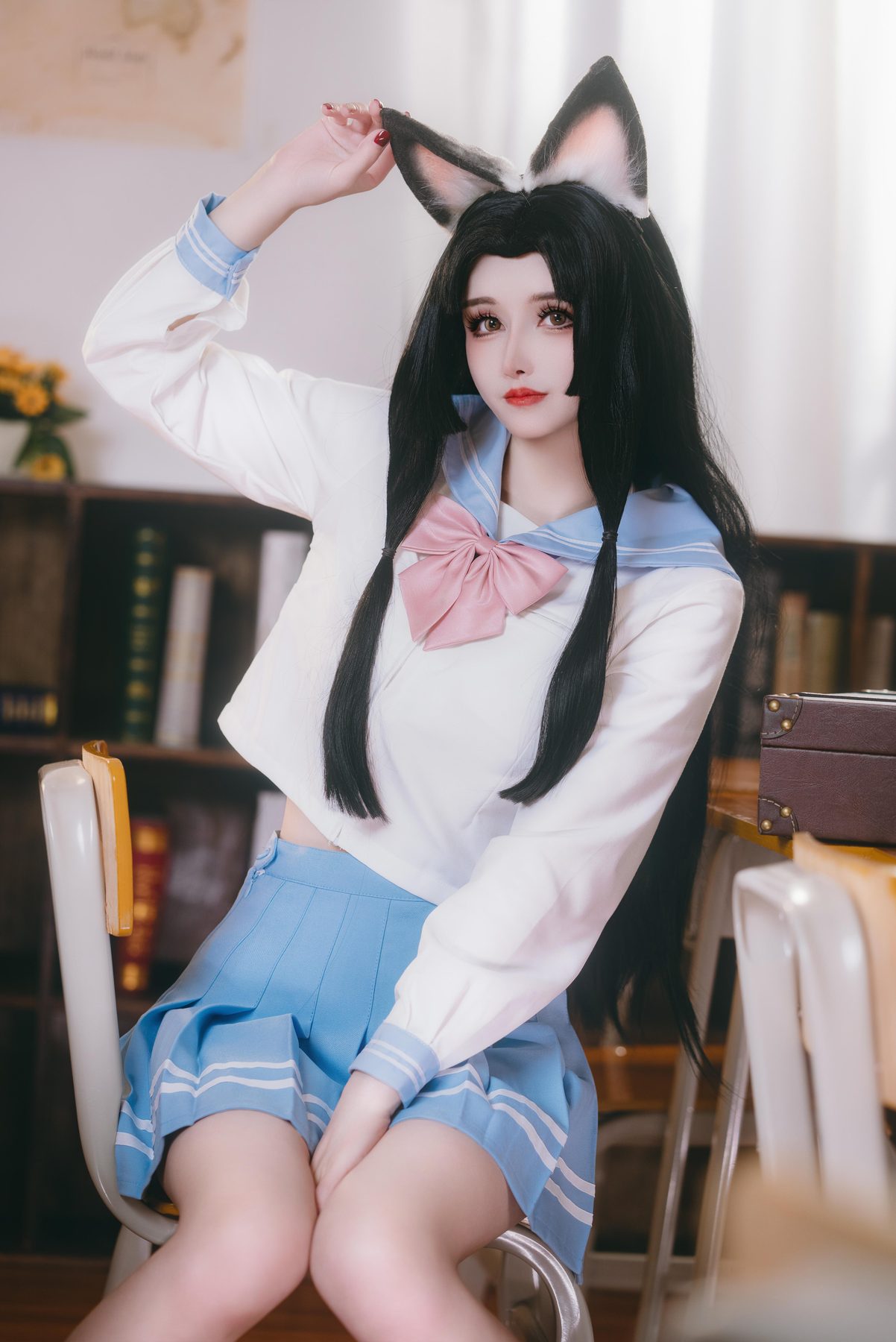 鹿八岁baby 给胡桃的小小惩罚 COS写真