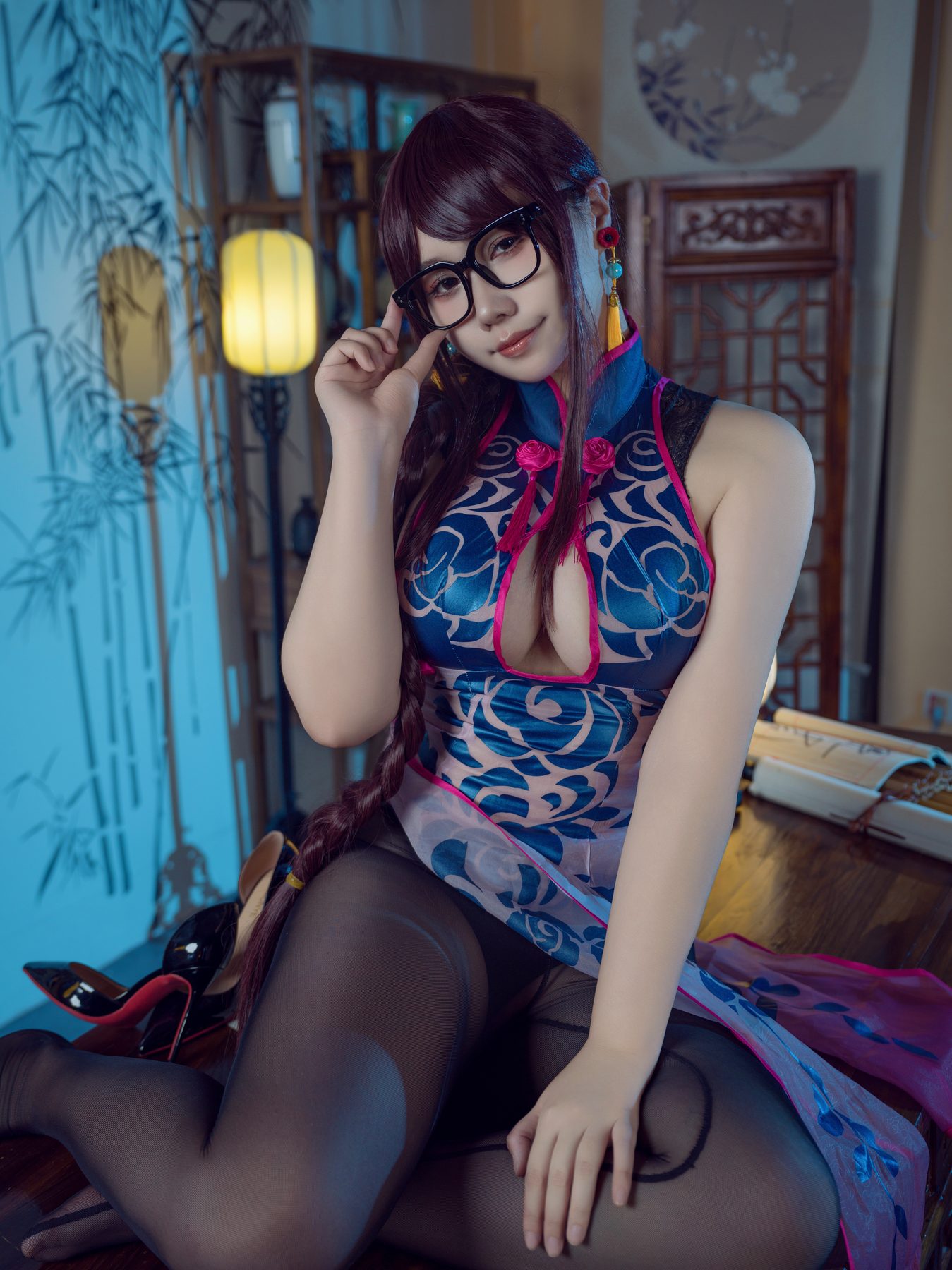麻花酱 FGO 虞美人 COS写真