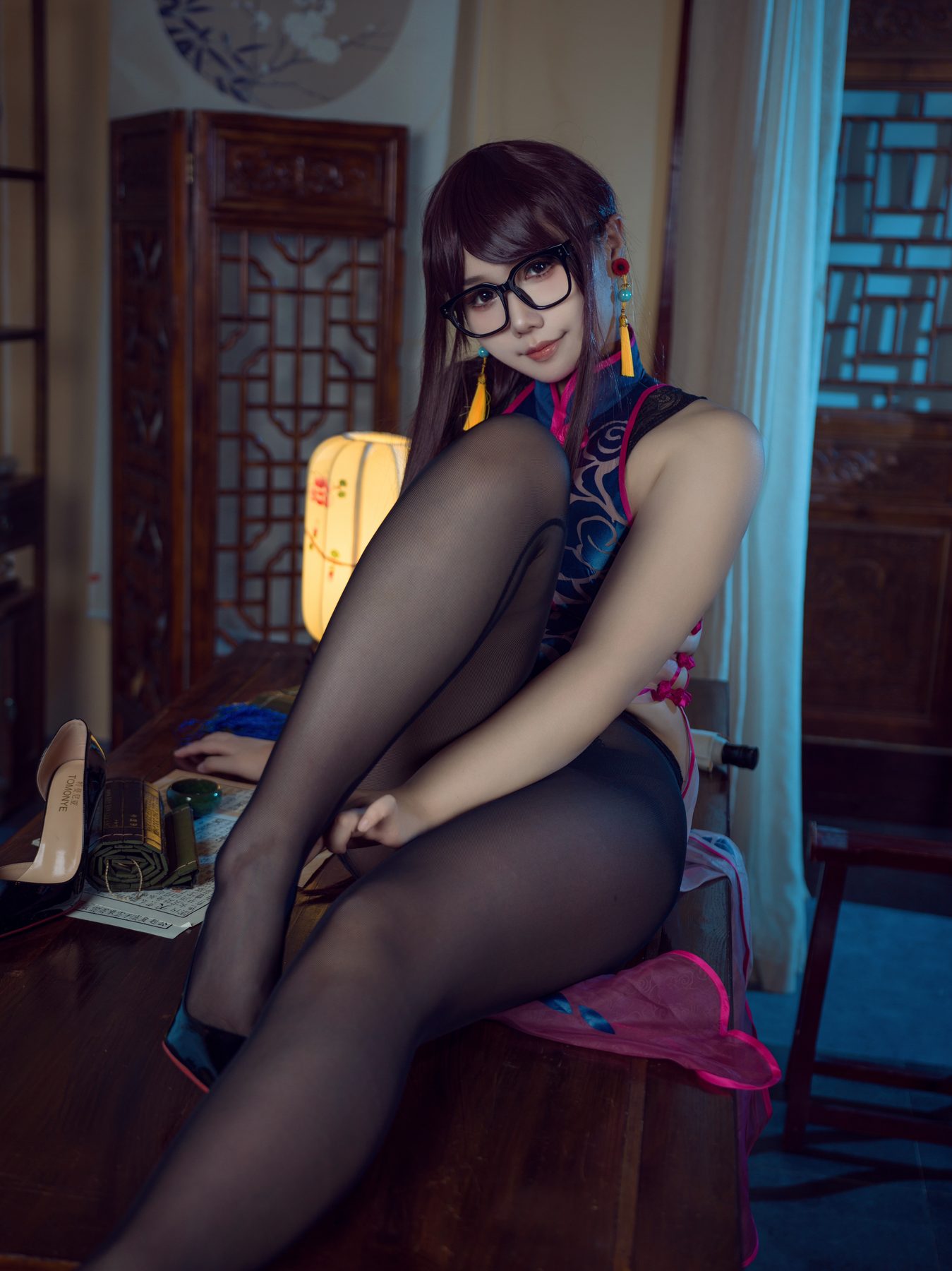 麻花酱 FGO 虞美人 COS写真