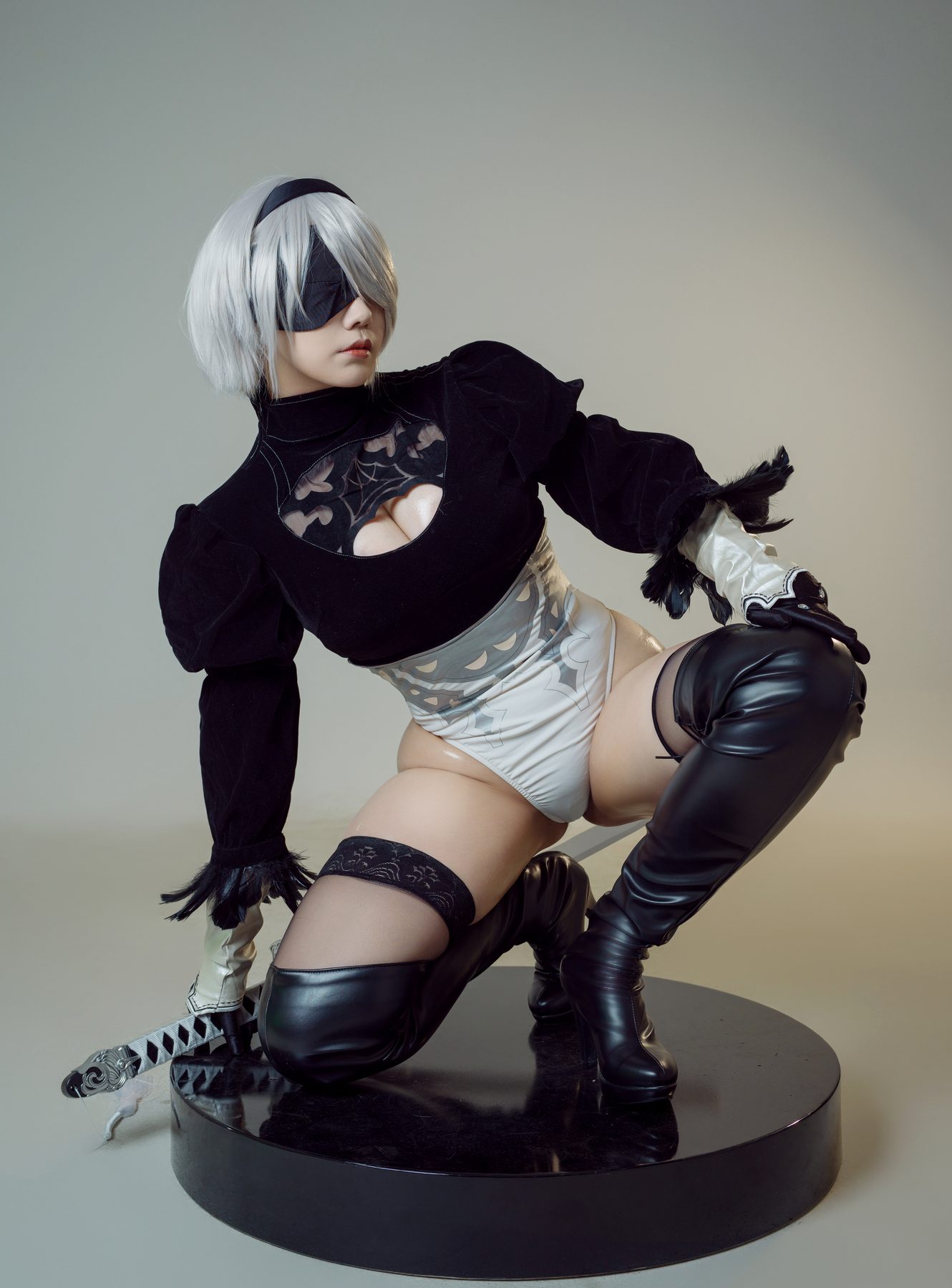 麻花酱 尼尔:机械纪元 2B COS写真