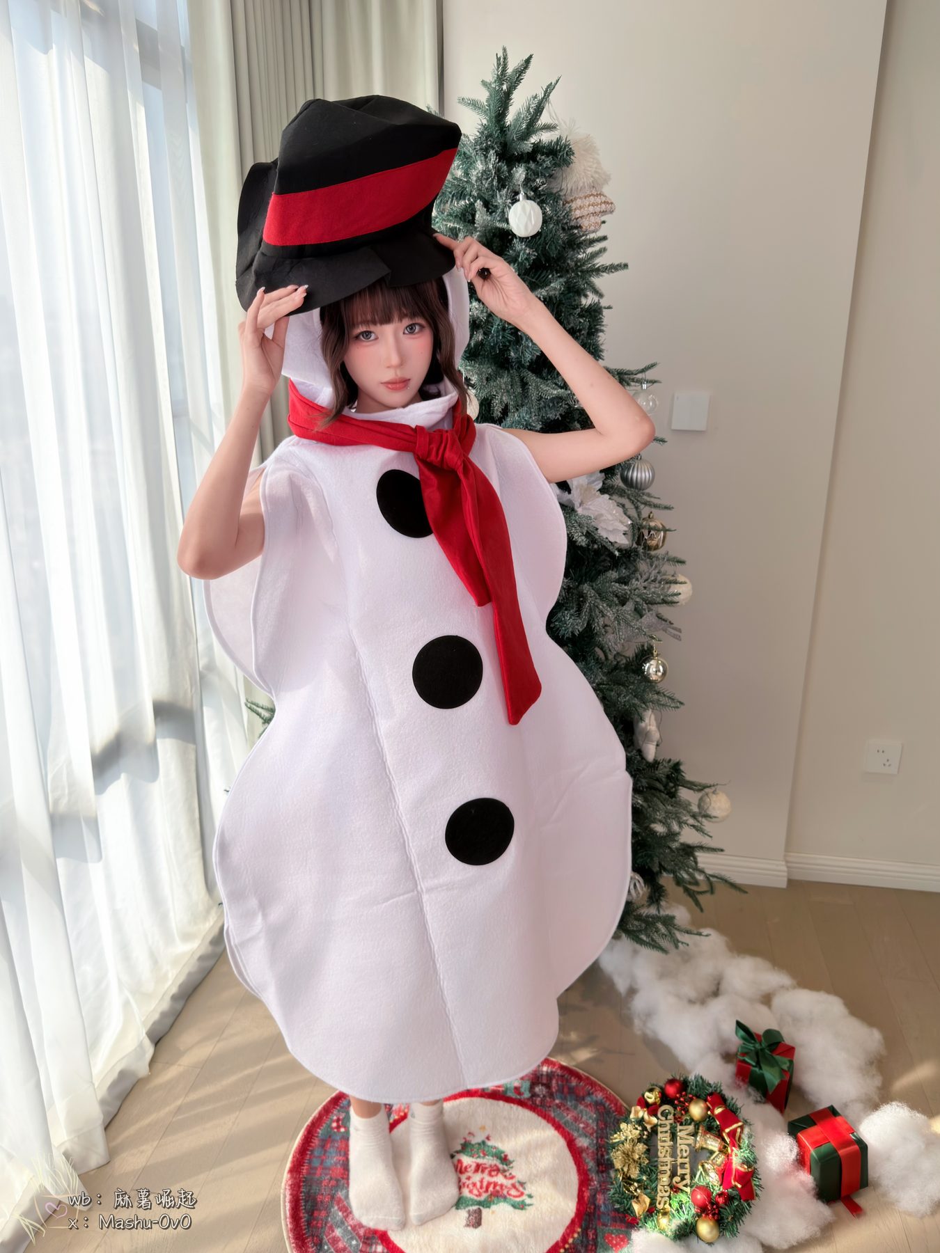 麻薯好吃 cosplay写真_雪人小姐的惊喜指令合集 | 麻薯好吃 COS雪人小姐的惊喜指令全套图包 [73P-684M]