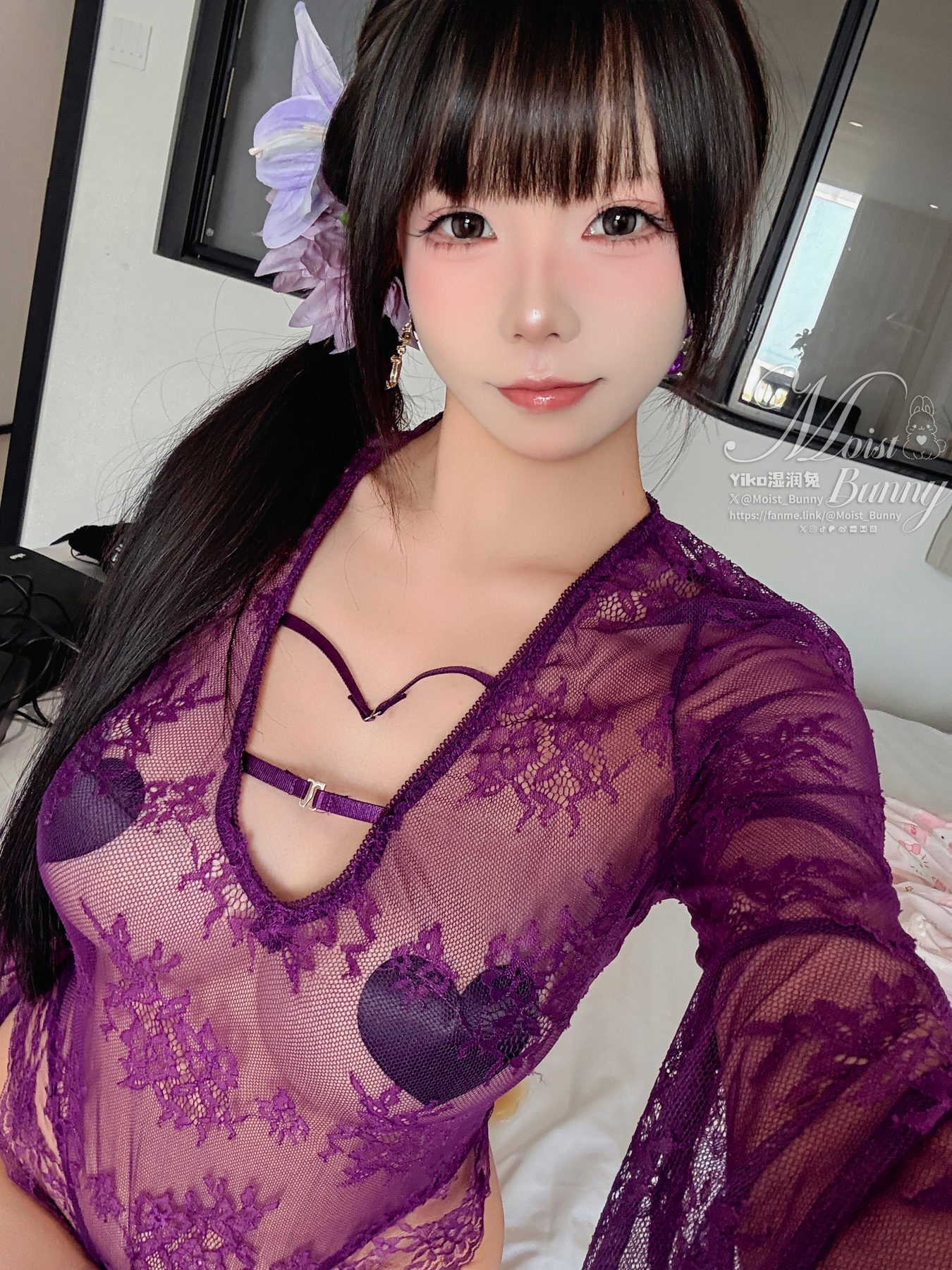 紫色韵味 黏黏团子兔 2025年06月作品 月票特典 41P+1Video 41P1V 1 COS写真