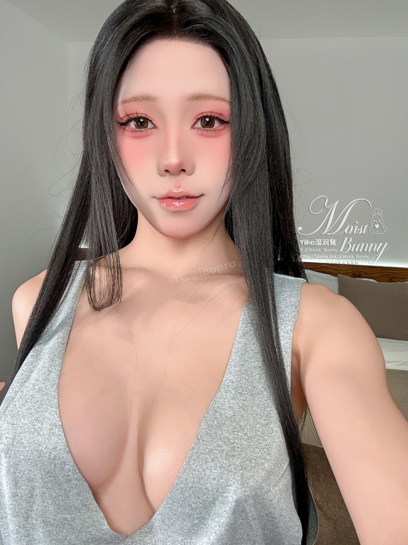 黏黏团子兔 2025年12月作品 小酌怡情 129P3V 3 COS写真