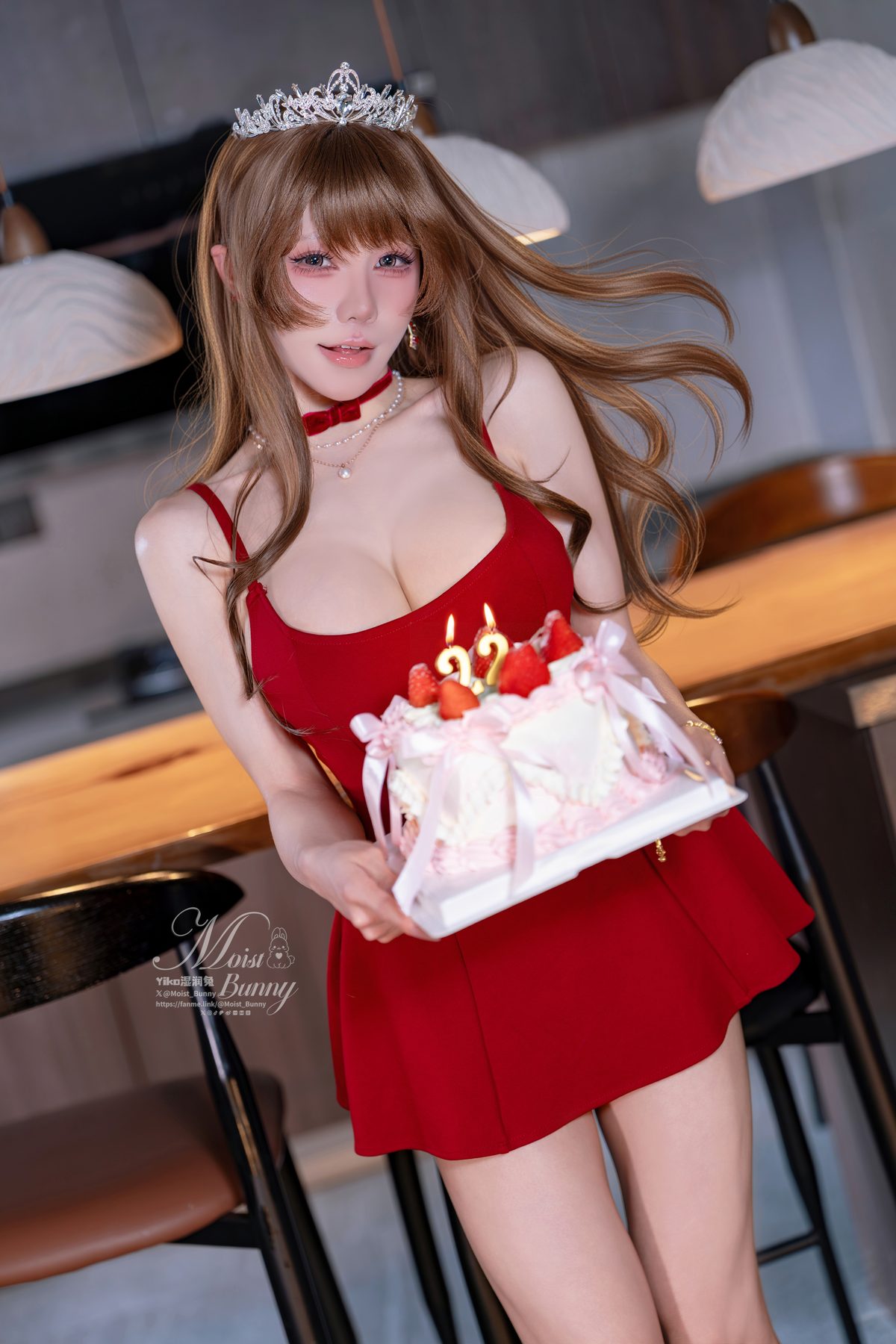 黏黏团子兔 cosplay写真_Birthday_Party合集 | 黏黏团子兔 2025诞生日限定作全套图包 [48P1V-1.02GB]