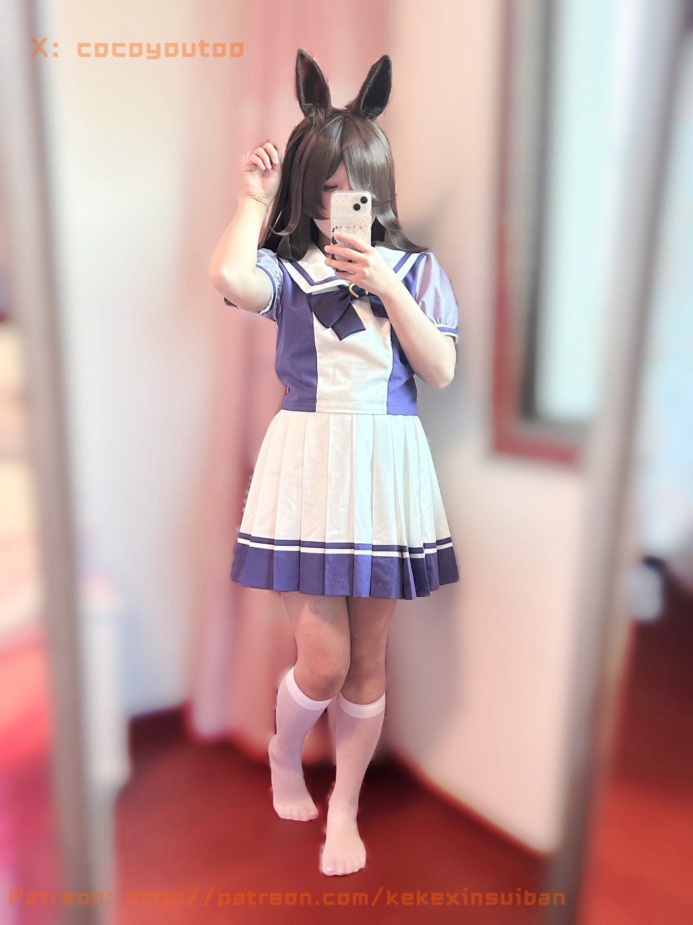 黑猫的窝 Rice Shower COS写真