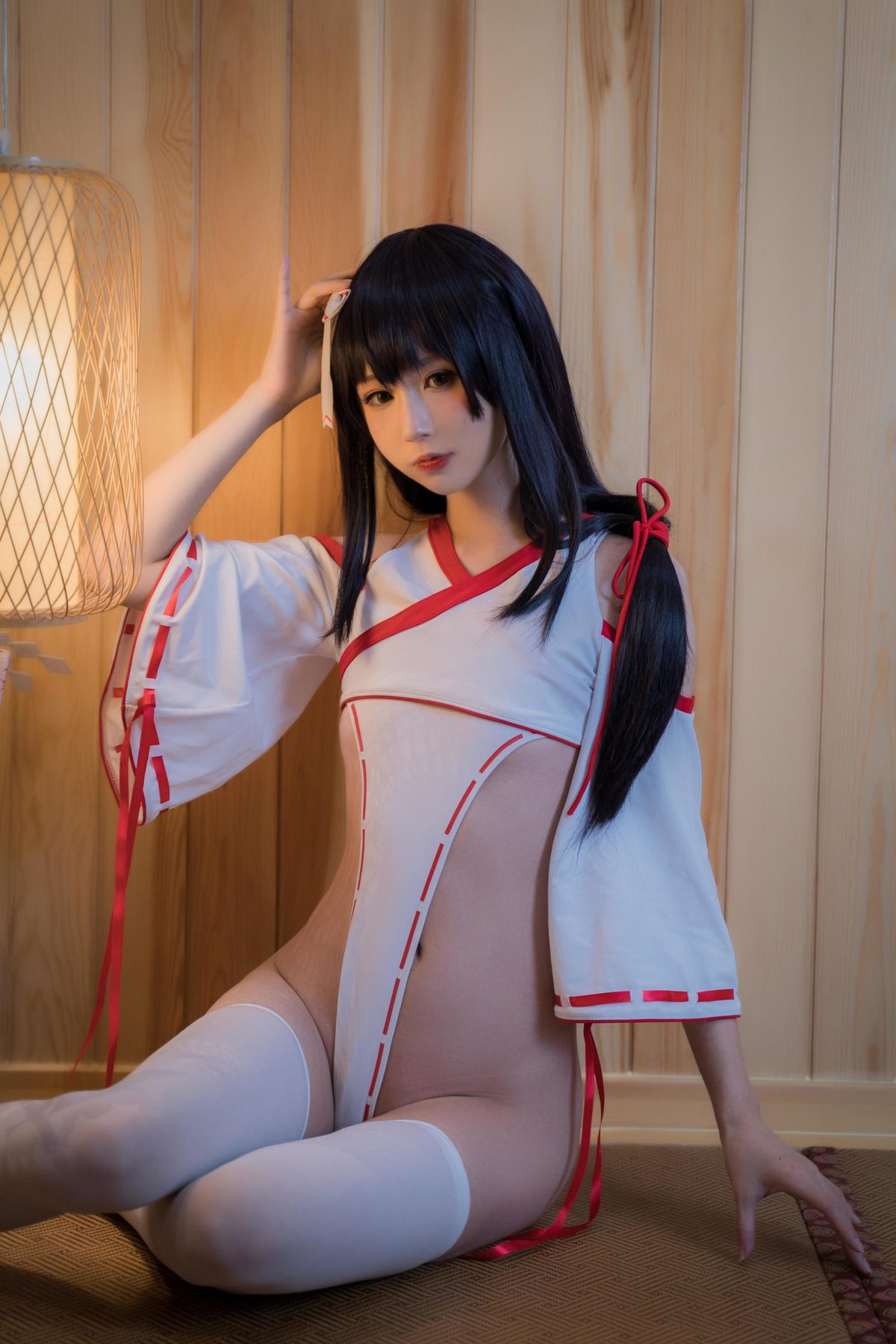 西园寺南歌 巫女本3套 COS写真