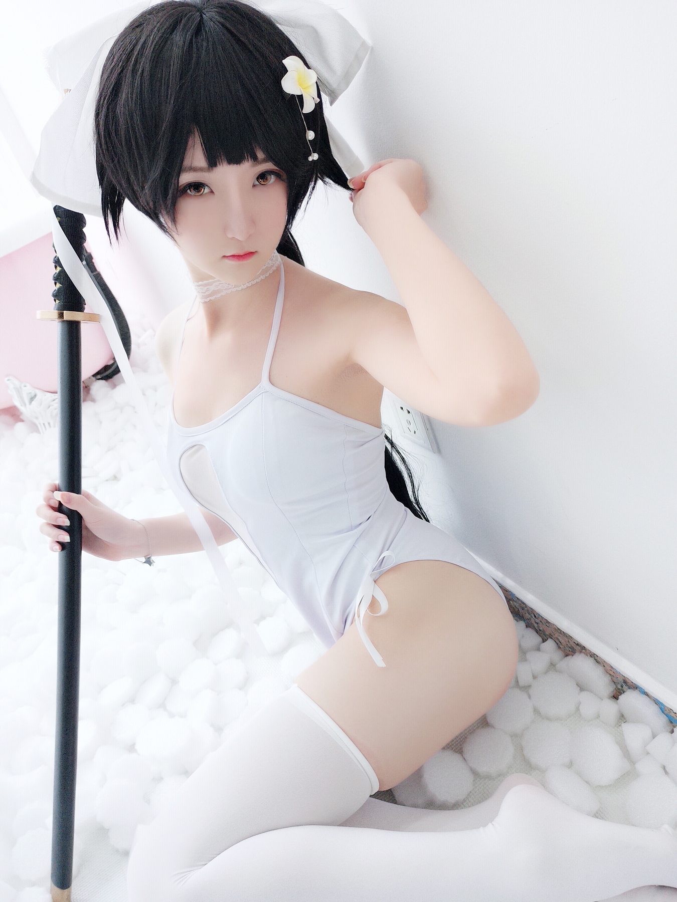 一小央泽 碧蓝航线-爱宕 COS写真