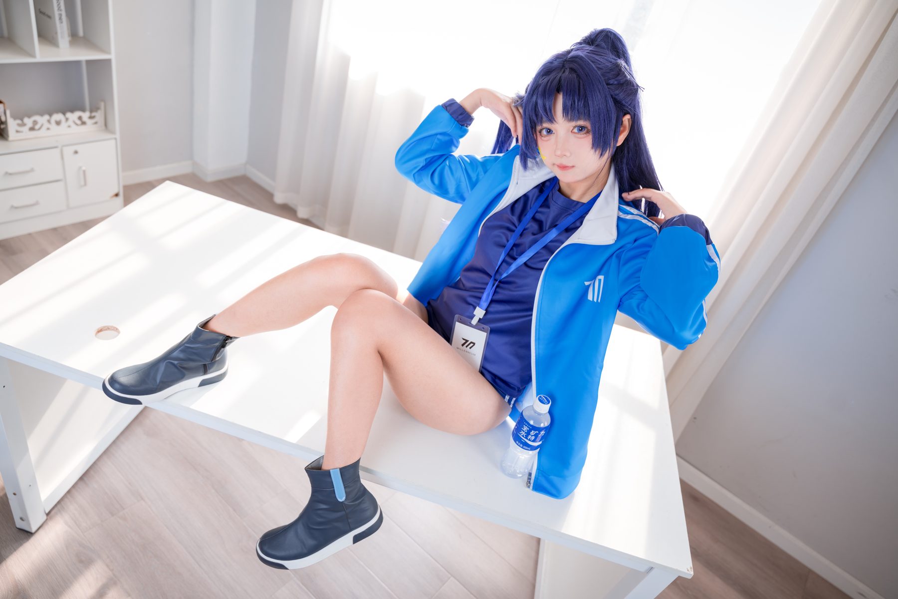 喜欢爱理吗 体操服优香 COS写真