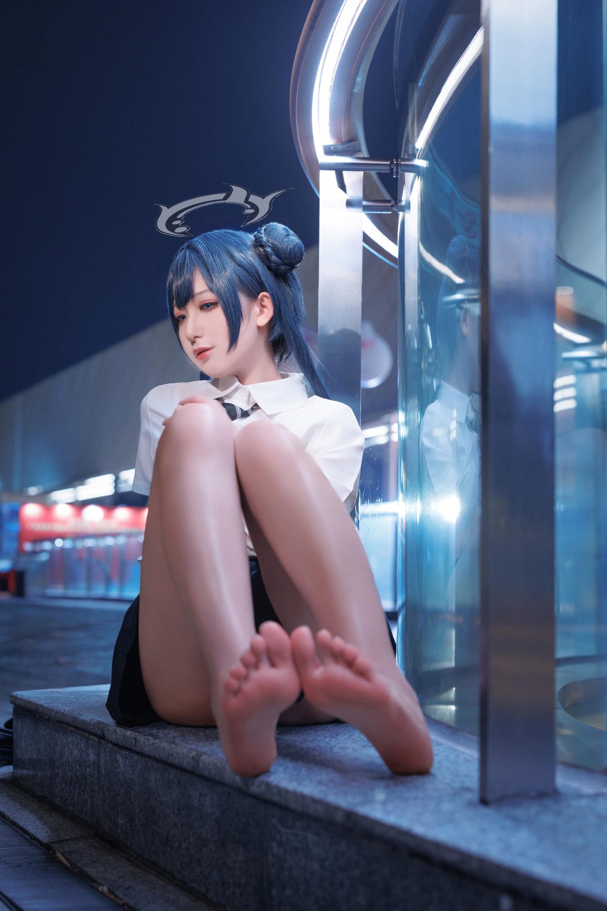 封疆疆v 碧蓝档案 妃咲JK COS写真