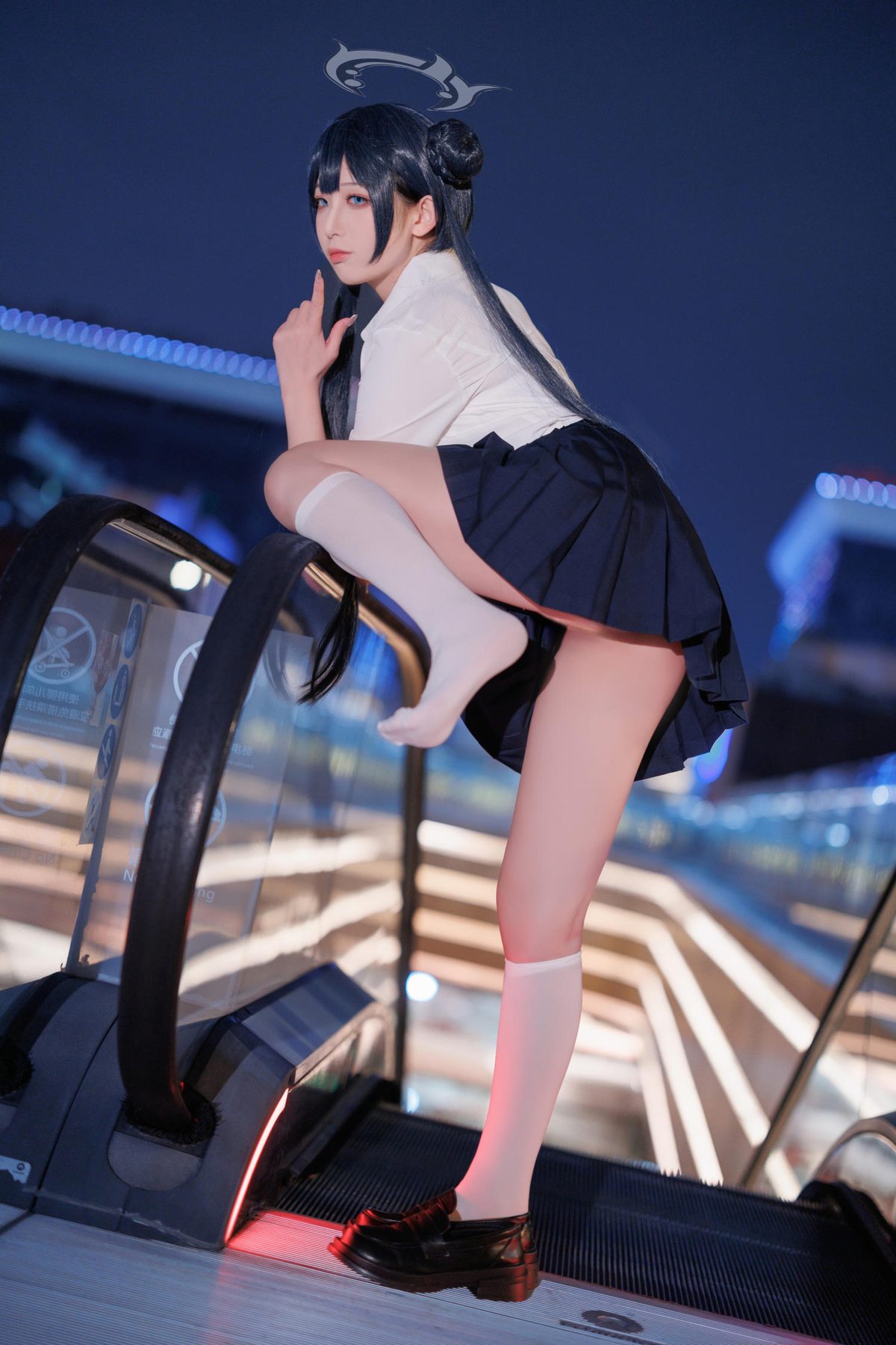 封疆疆v 碧蓝档案 妃咲JK COS写真