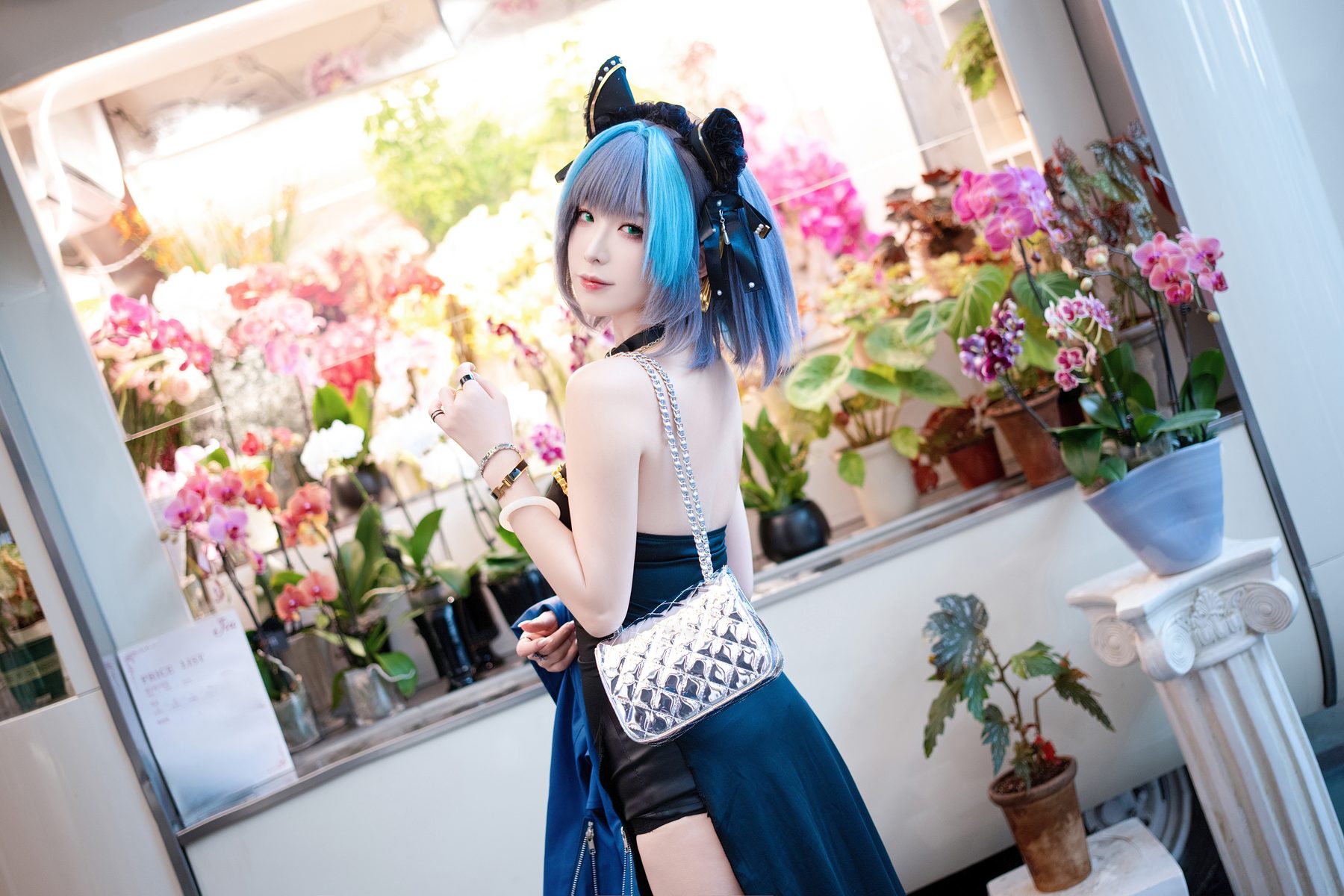 封疆疆v 碧蓝航线 柴郡 常服 COS写真