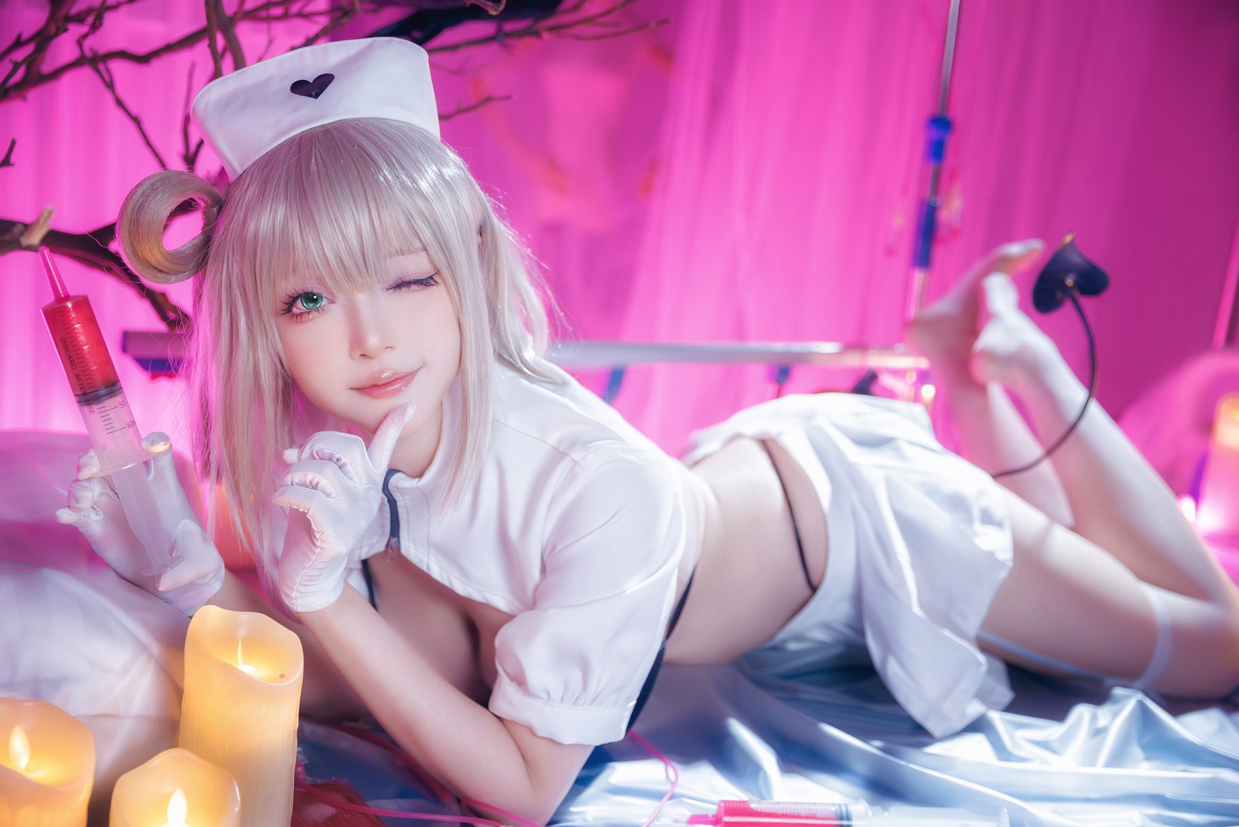 屿鱼 patreon03月 曼彻斯特 COS写真