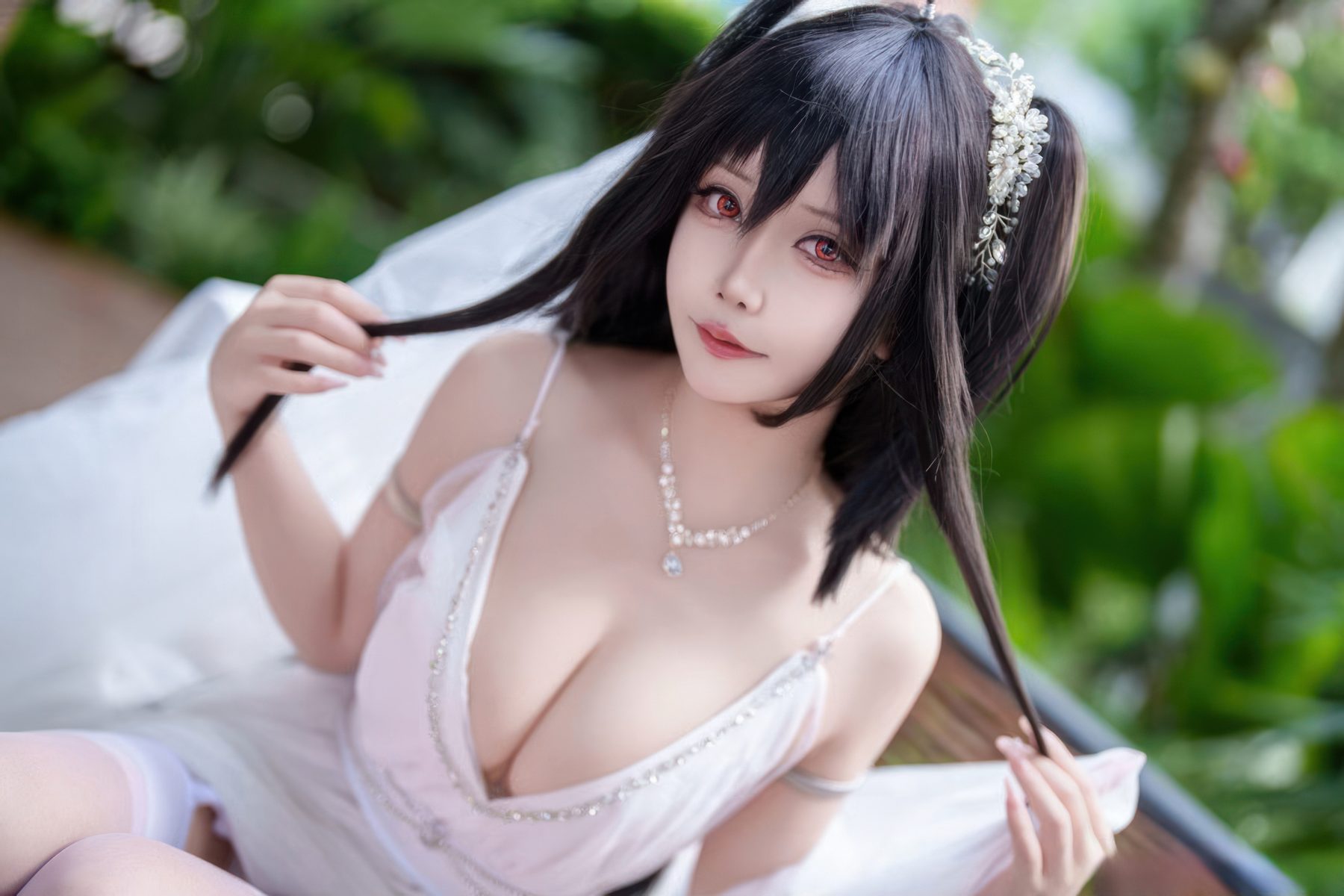 抱走莫子aa 萤火虫动漫嘉年华 大凤誓约花嫁 COS写真