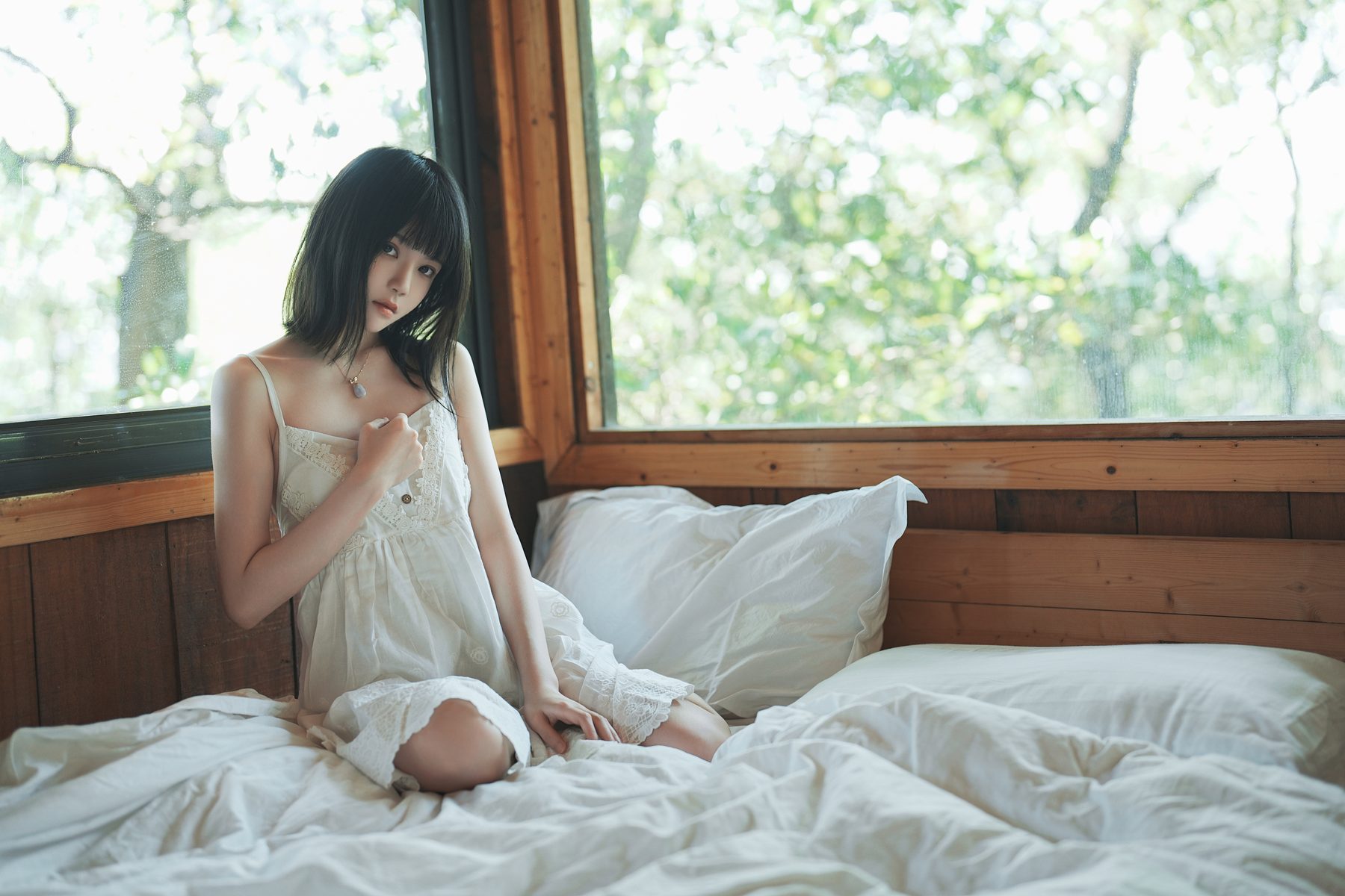 桜桃喵 森 COS写真