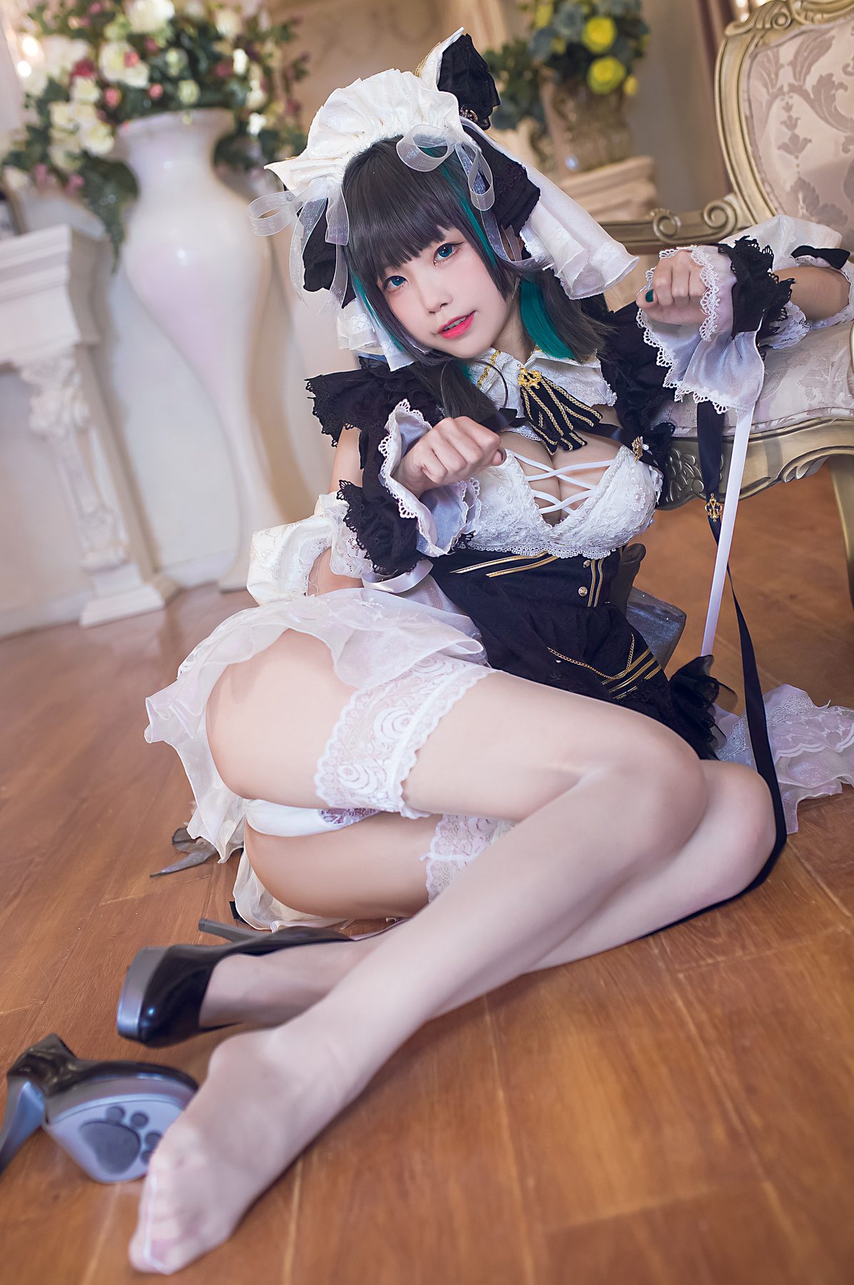 水淼Aqua 柴郡 COS写真