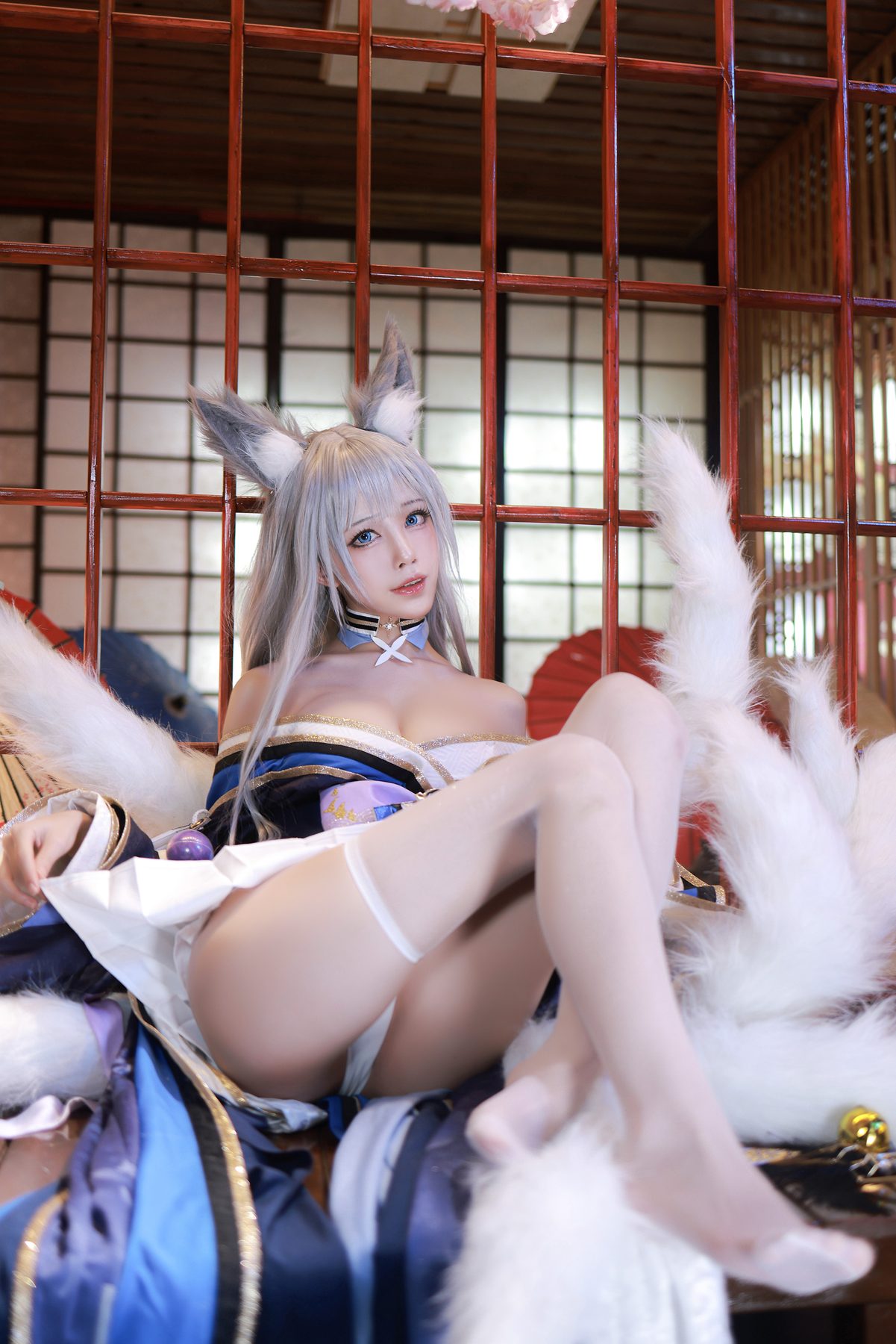 水淼Aqua 碧蓝航线 信浓 COS写真