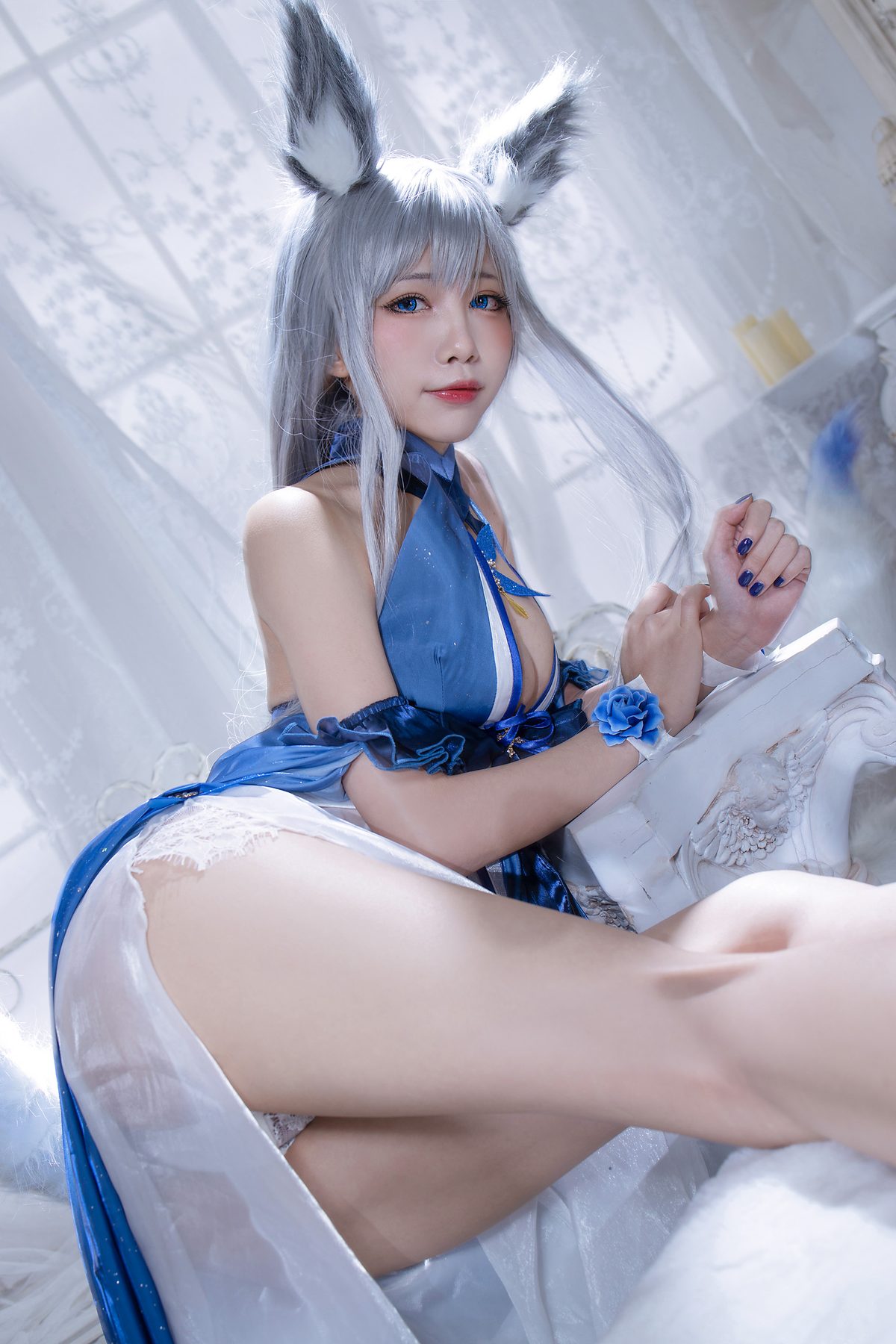 水淼Aqua 碧蓝航线 信浓 COS写真
