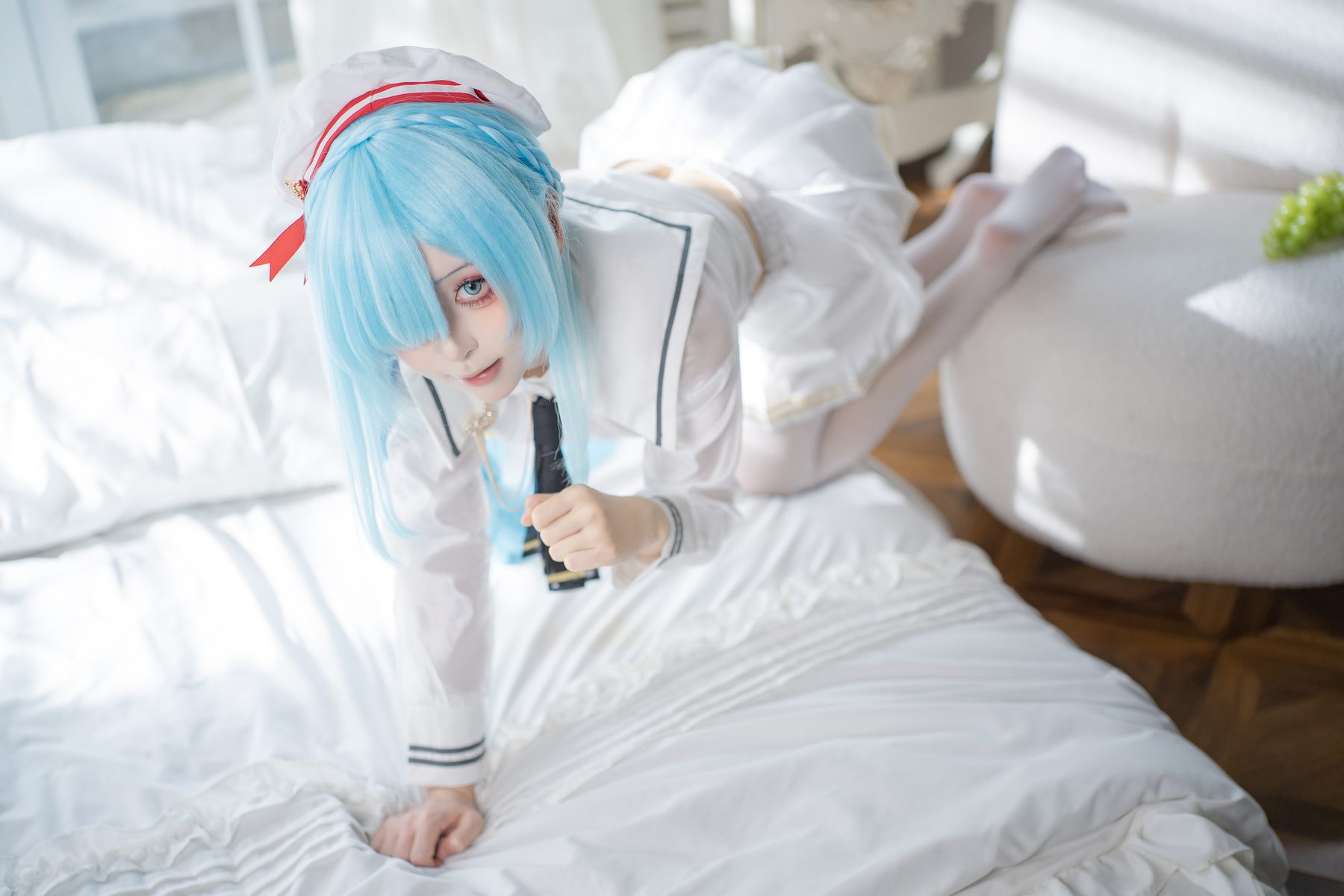矢量鱼 雅努斯水手服 COS写真