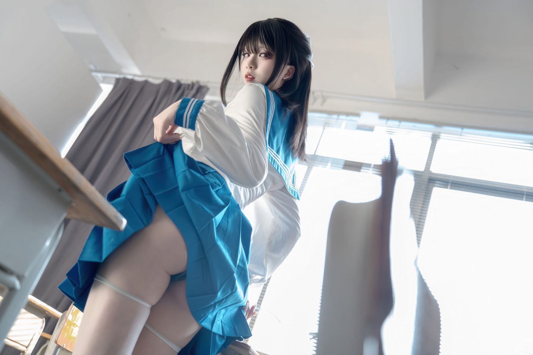 纸悦Etsu ko 水手服兔女郎 COS写真
