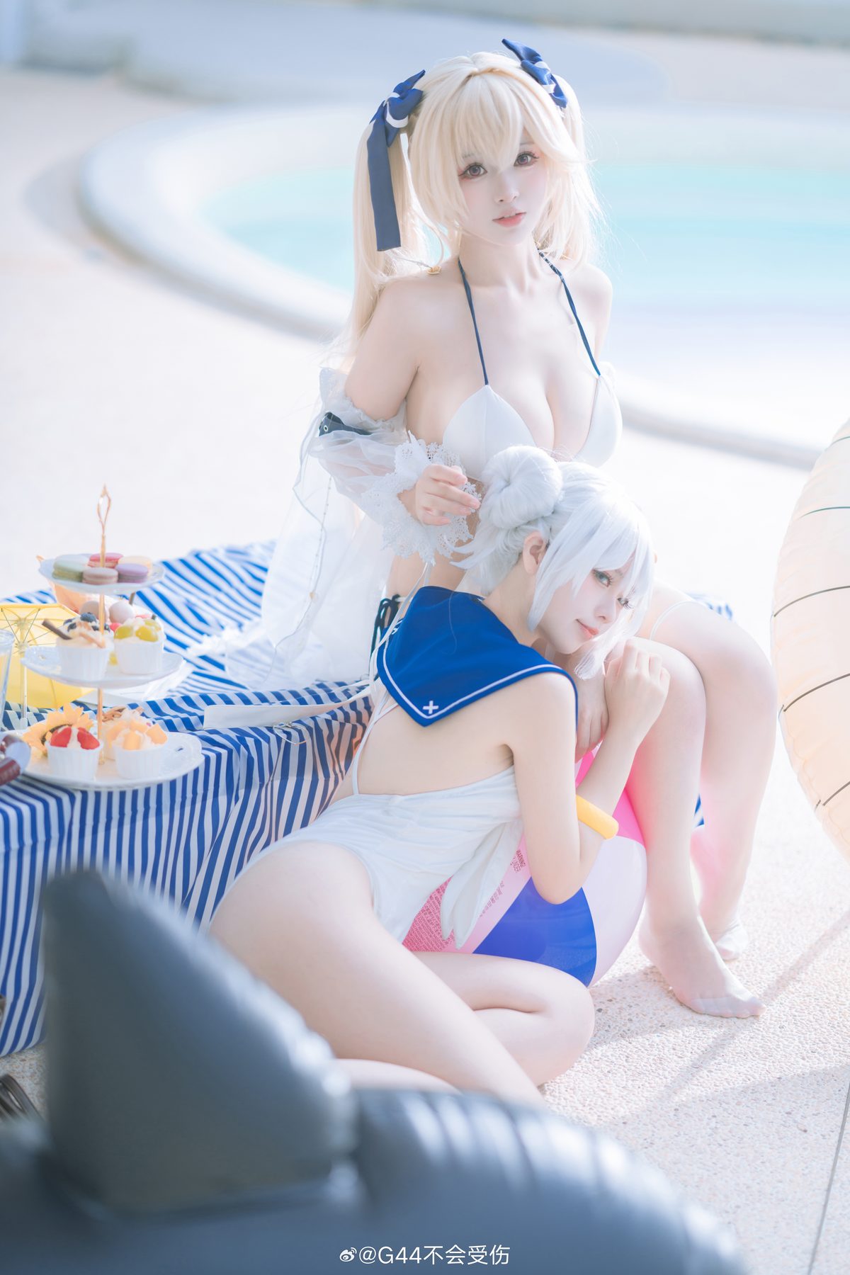 肃雨雨雨 &G44不会受伤 阿黛尔亚德 清凉一夏 COS写真