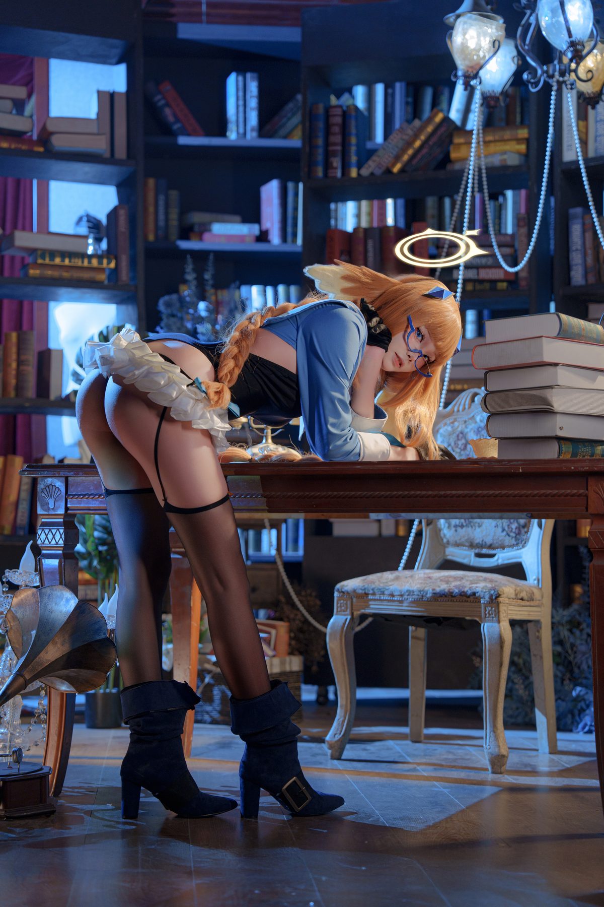 艾西Aiwest cosplay写真_蔚蓝档案志美子合集 | 艾西Aiwest COS志美子全套图包 [26P-593.4M]