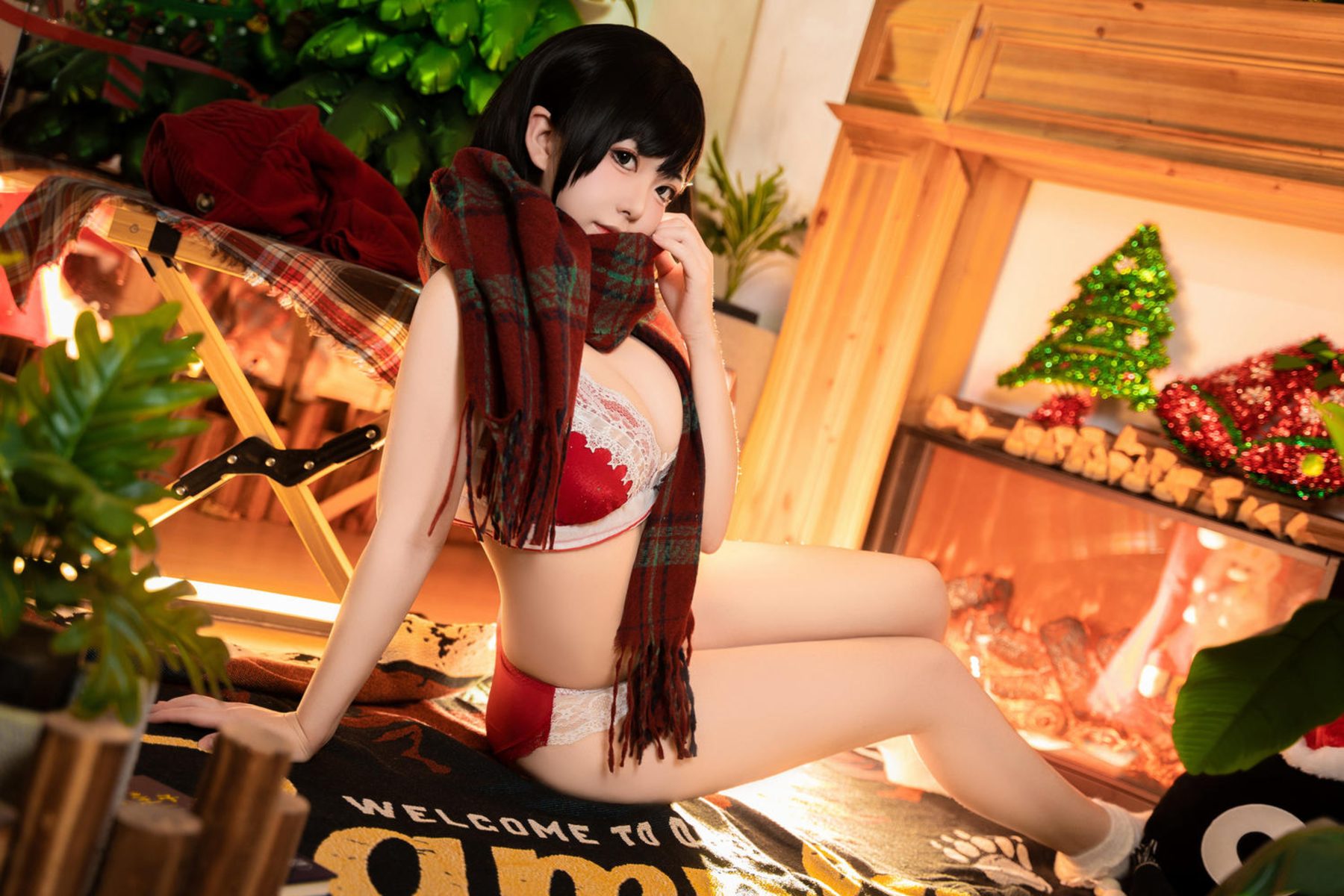 虎森森 圣诞快乐 COS写真