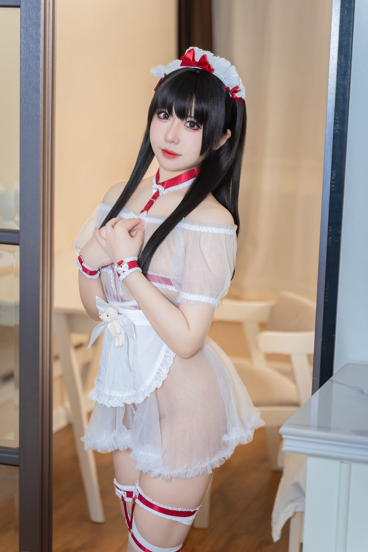 虎森森 cosplay写真_熊熊女仆合集 | 虎森森 COS熊熊女仆全套图包 [50P-414MB]