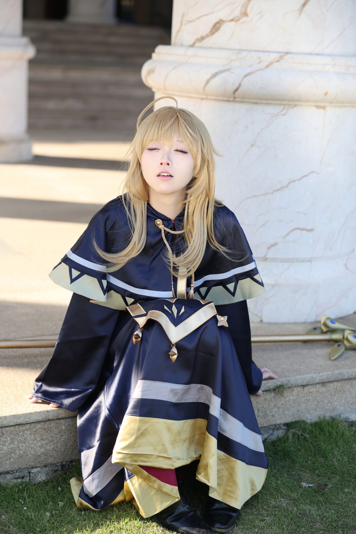 G44不会受伤 沉默魔女的秘密 莫妮卡 COS写真