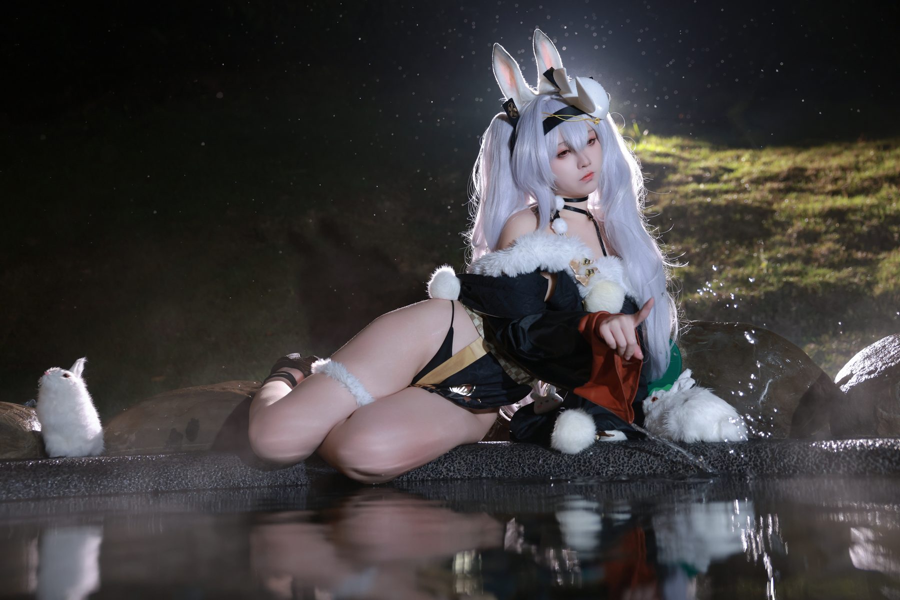 G44不会受伤 cosplay写真_碧蓝航线拉菲浴衣合集 | G44不会受伤 COS拉菲浴衣全套图包 [45P-777.6M]