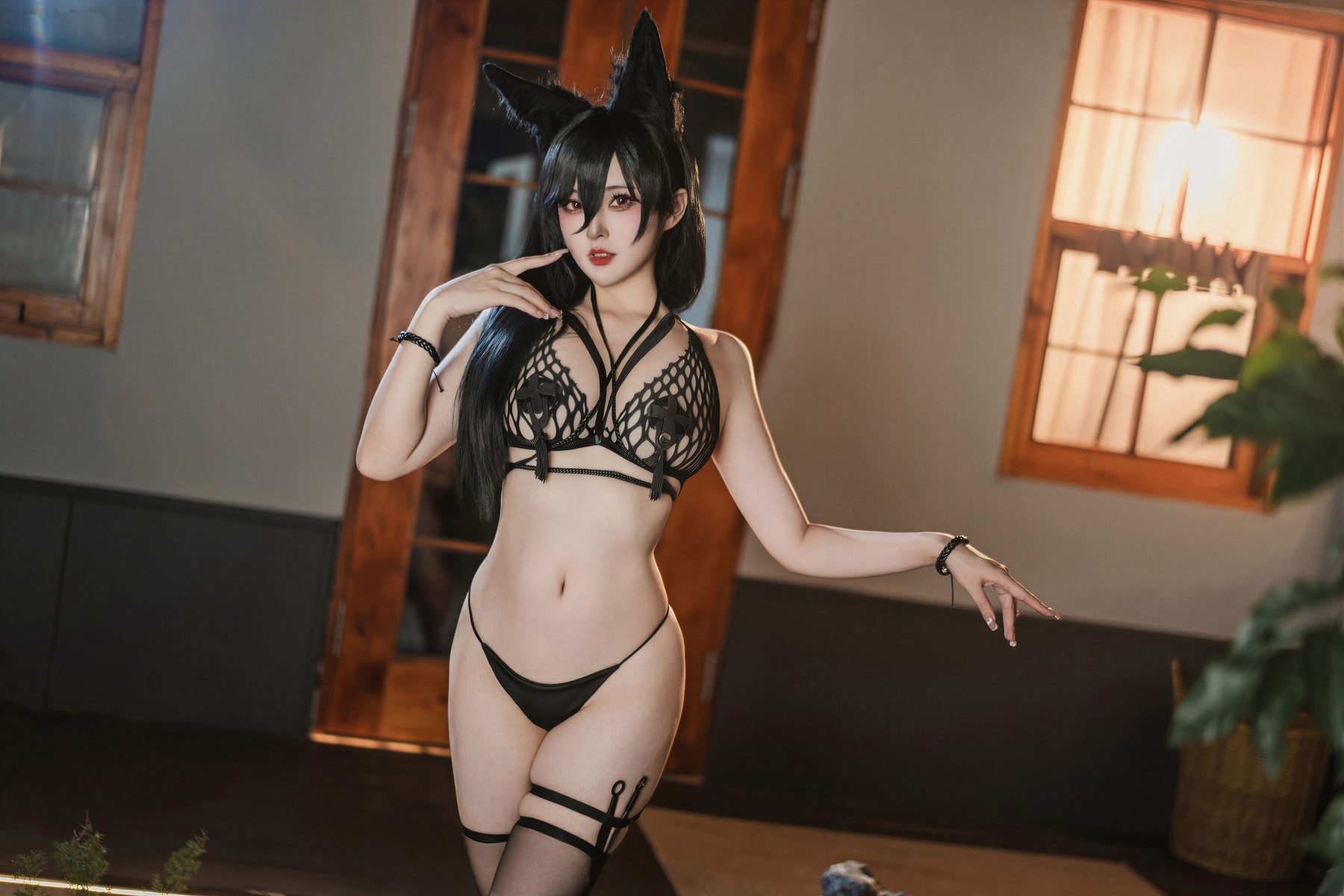 Natsuko夏夏子 碧蓝航线 近江 脱出失败 COS写真