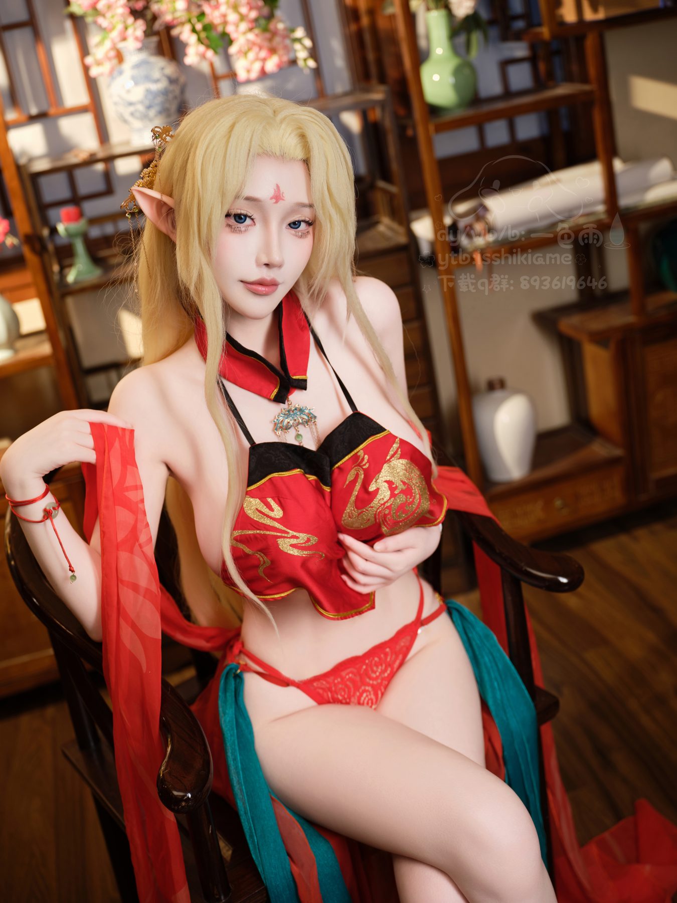 一色雨 Azur Lane Brest COS写真
