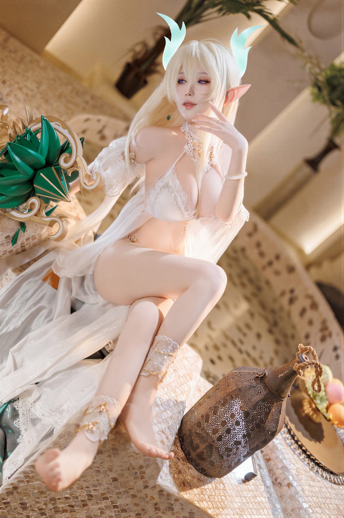封疆疆v 碧蓝航线 金狮 COS写真