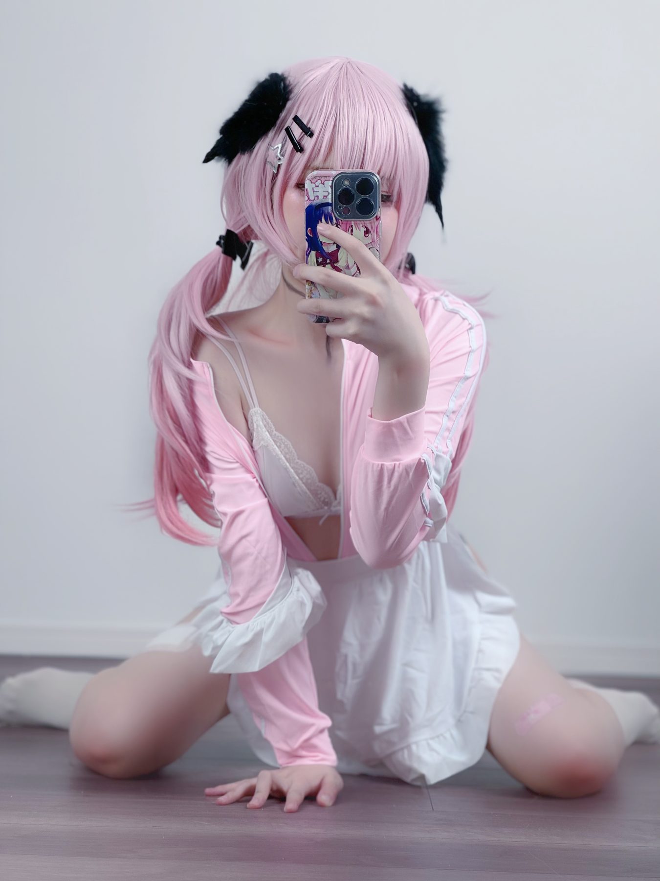 幼愛Youmeko 蔚蓝档案 下江小春 体操服 COS写真