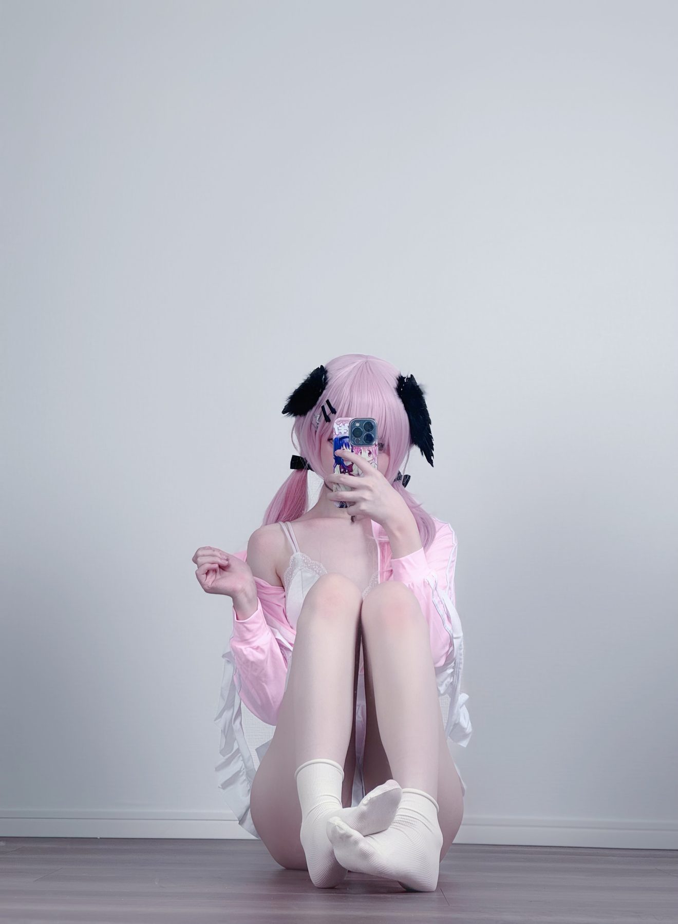 幼愛Youmeko 蔚蓝档案 下江小春 体操服 COS写真