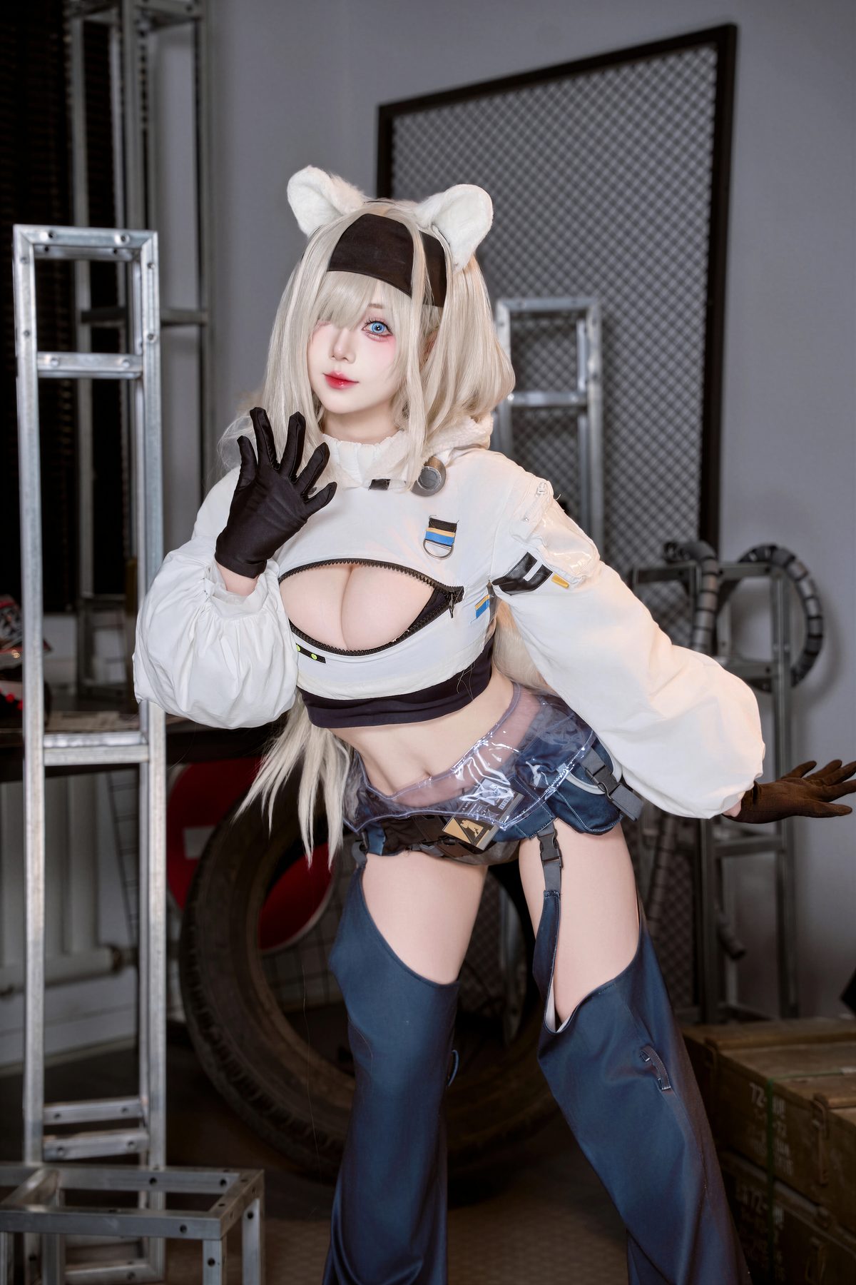 末夜787 明日方舟 极光 COS写真