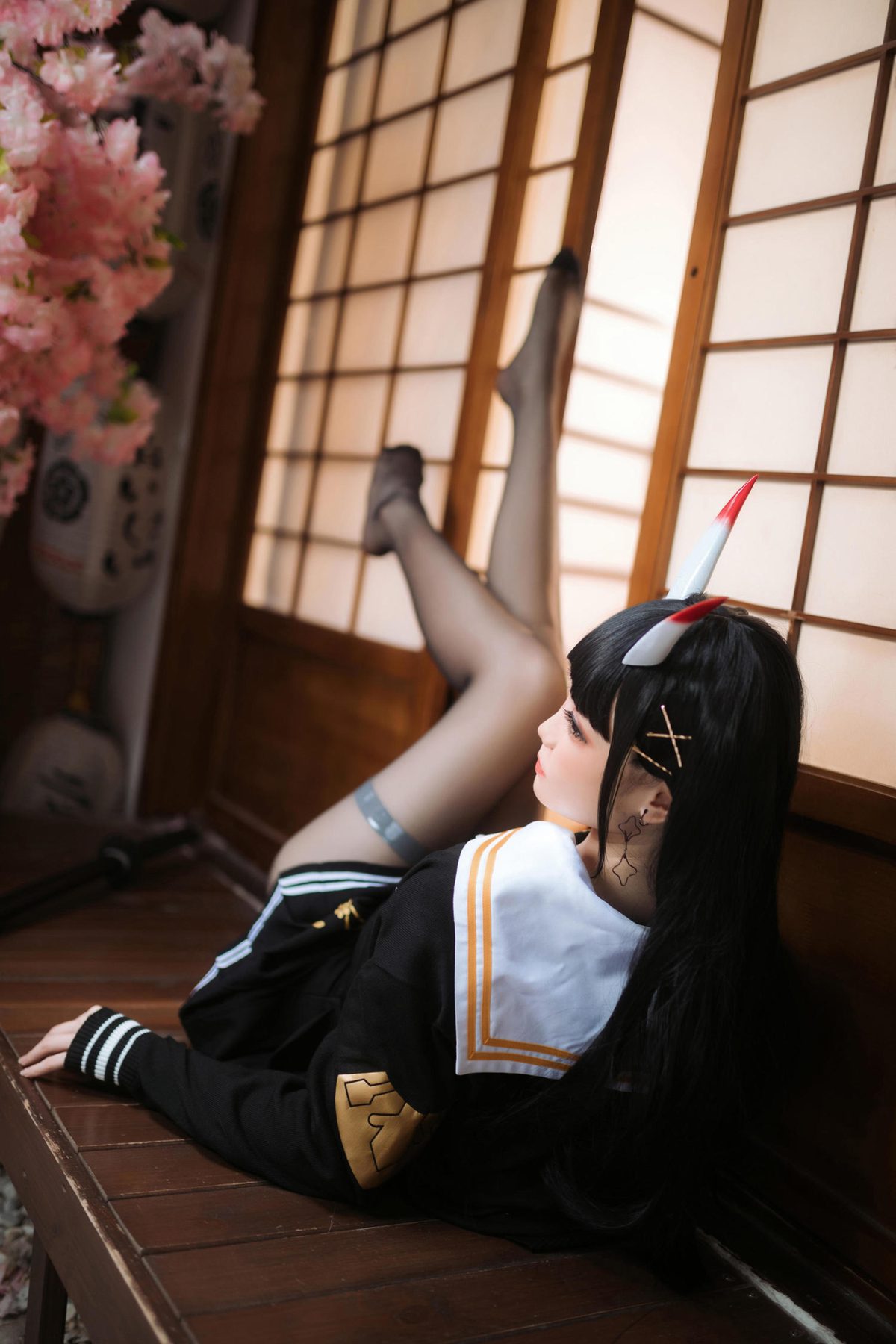 焖焖碳 碧蓝航线 貅 COS写真