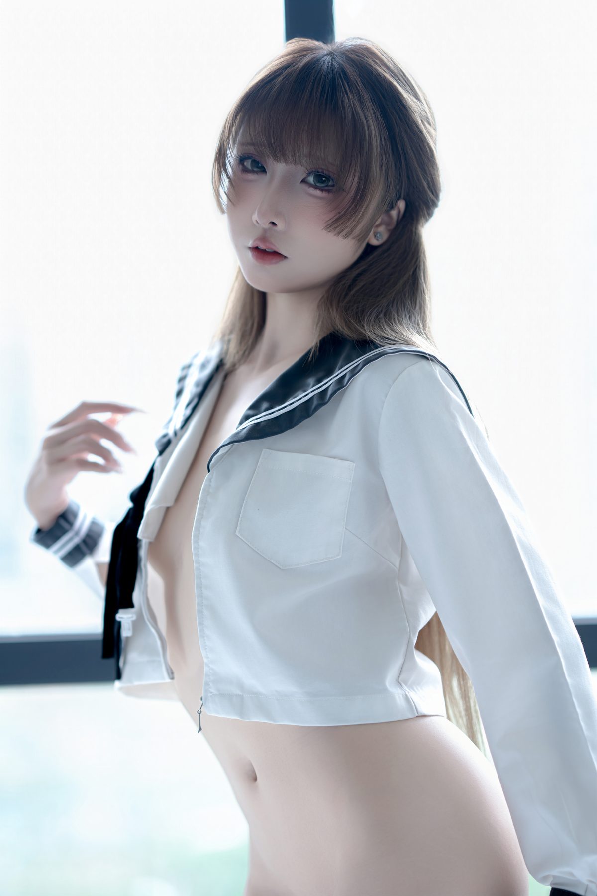 纸悦Etsu ko 浴缸JK COS写真